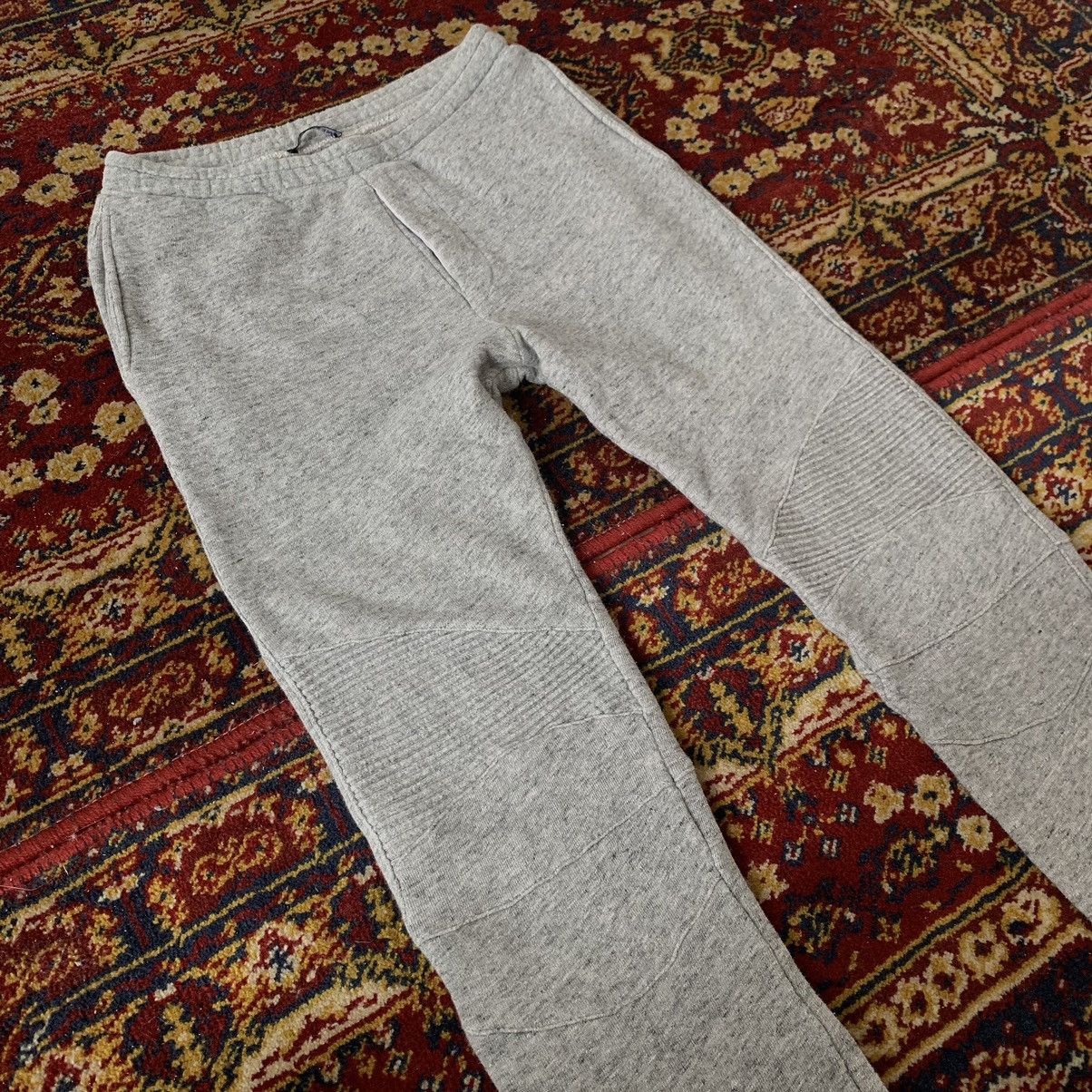 Balmain grey biker sweatpants