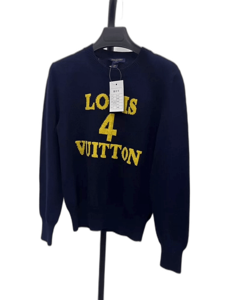 Louis Vuitton Louis Vuitton Lettered Long Sleeve Sweater -2505 Size US L / EU 52-54 / 3 - 1 Thumbnail