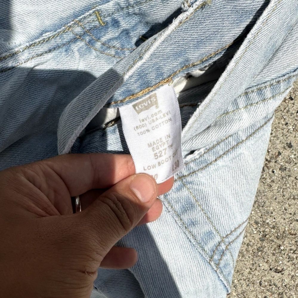 Levi's Vintage Clothing Vintage Levis 527 Bootcut Denim Size 30" / US 8 / IT 44 - 3 Thumbnail