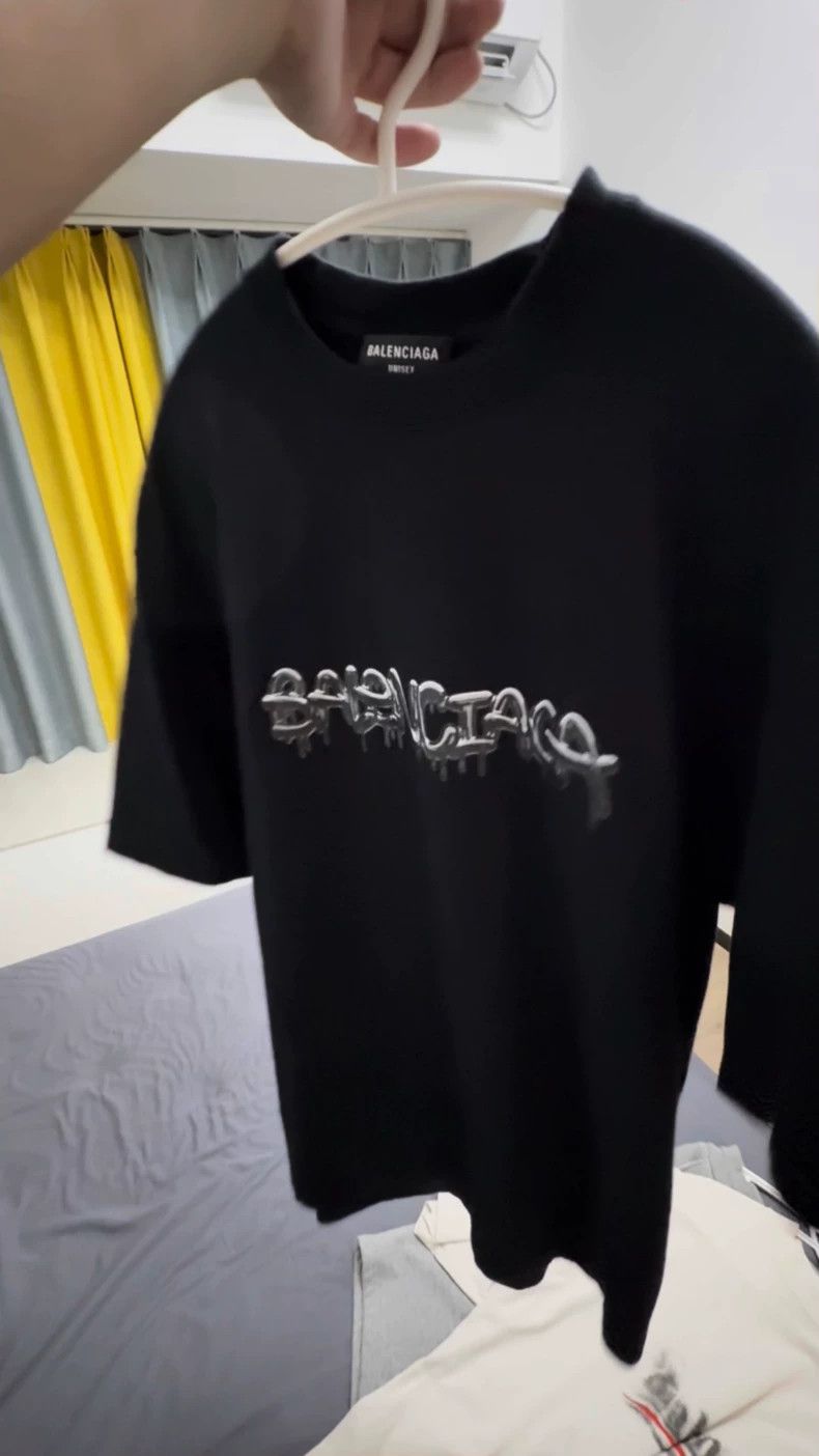 Balenciaga Balenciaga Jelly Graffiti Short Sleeve Size US XS / EU 42 / 0 - 1 Thumbnail