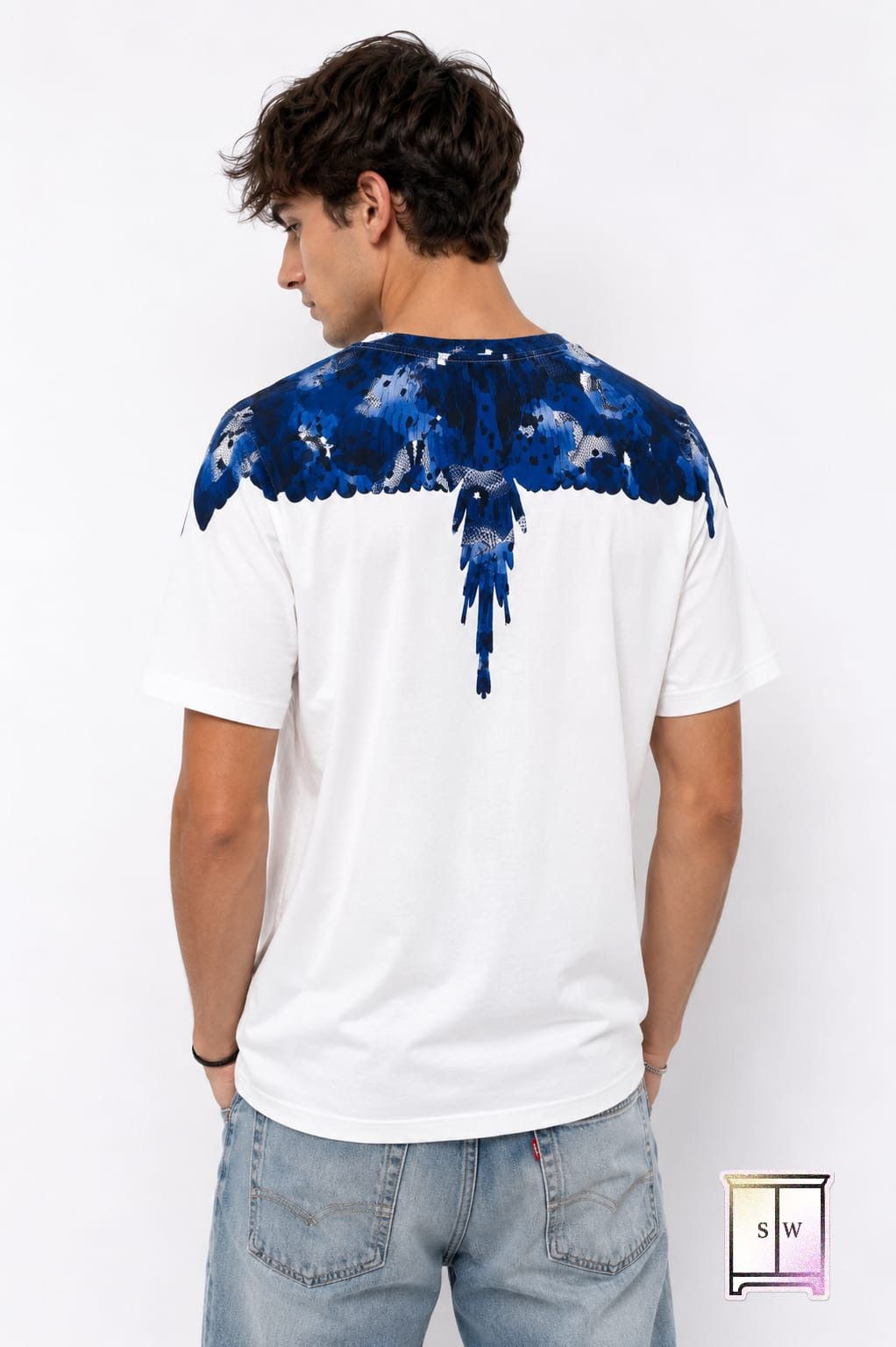 Marcelo Burlon Marcelo Burlon Camou Wings t-shirt Size US M / EU 48-50 / 2 - 2 Thumbnail