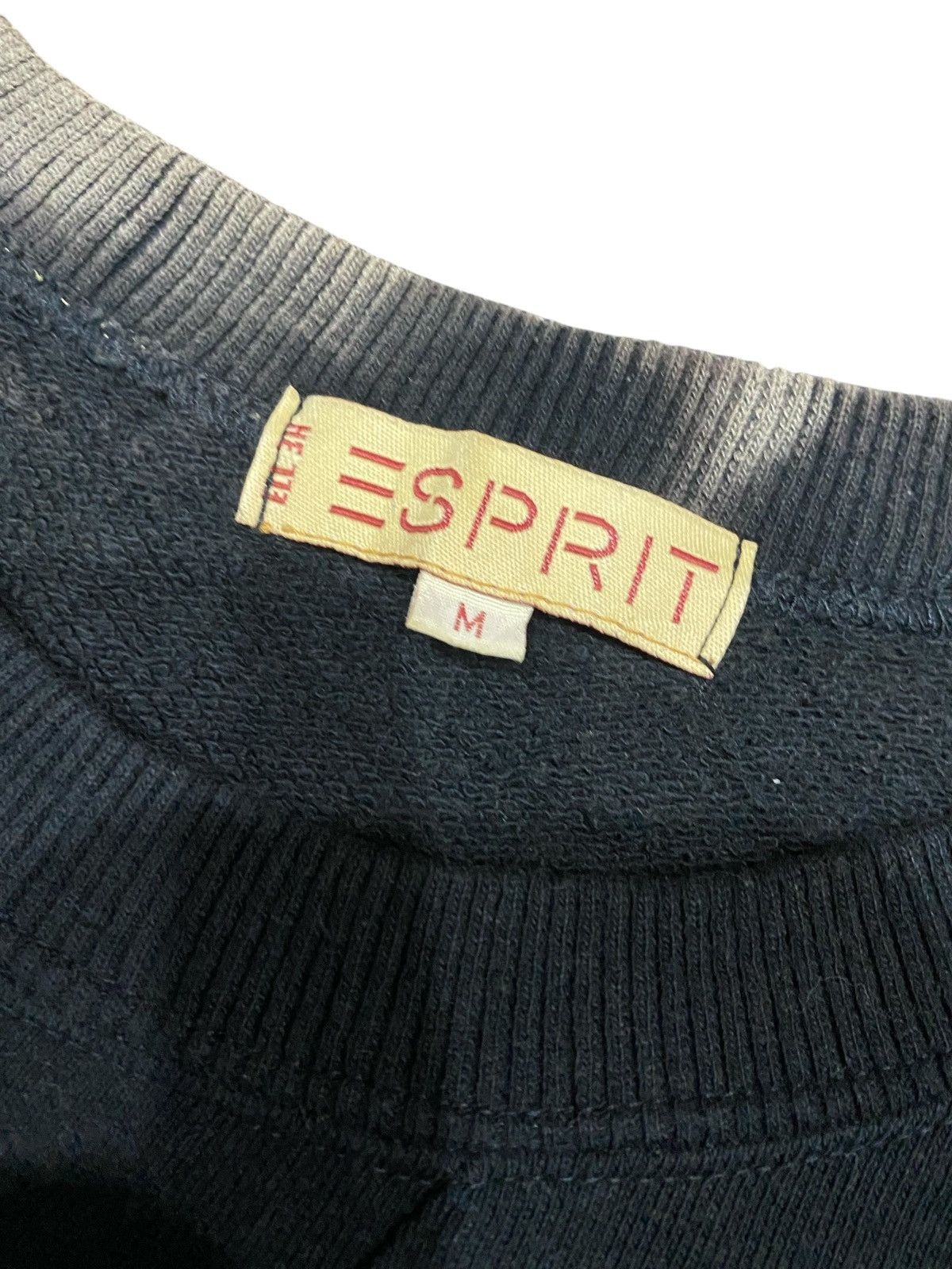 Designer Rare ESPRIT Sweatshirt Black Size US M / EU 48-50 / 2 - 14 Thumbnail