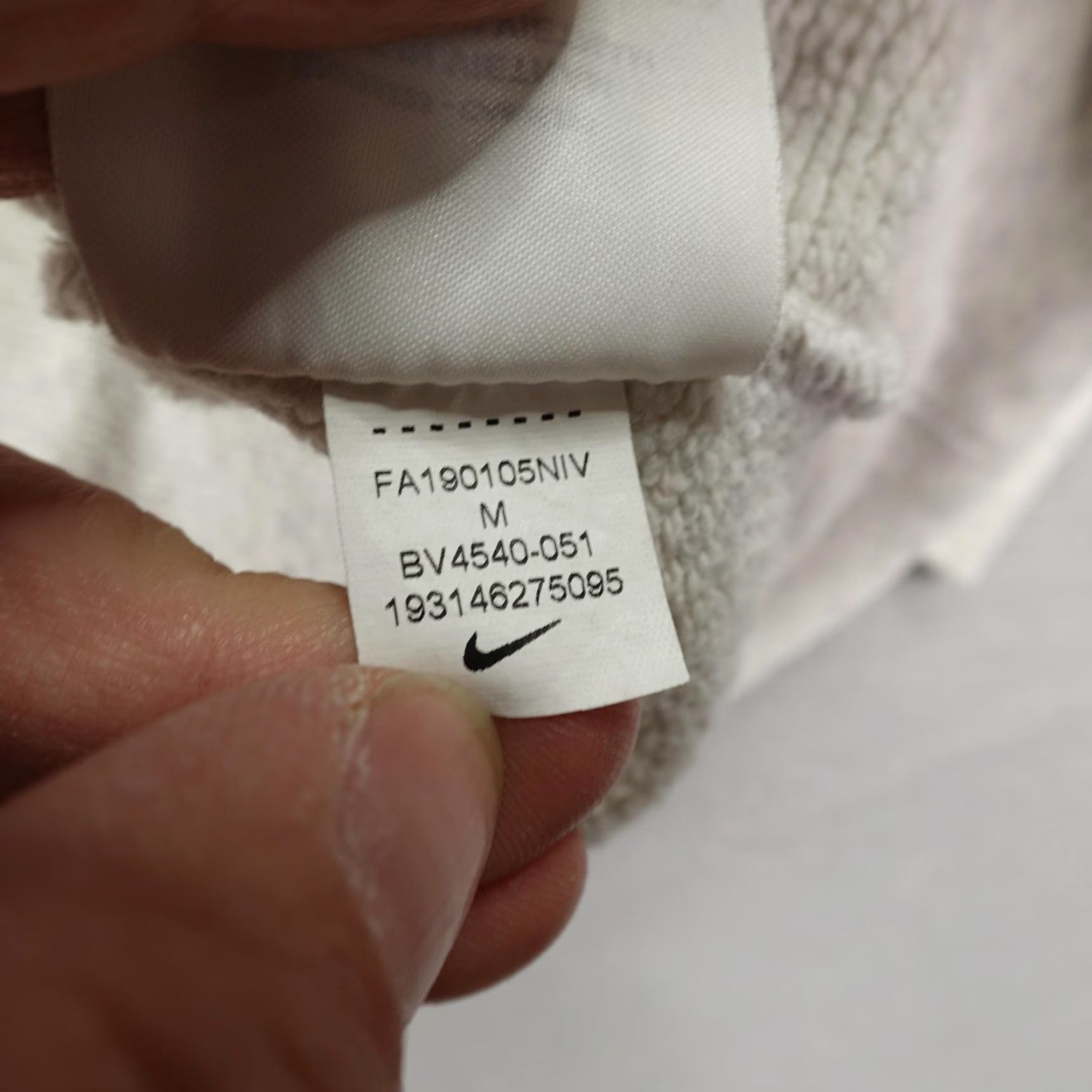 Nike VINTAGE Nike Hoodie Mens Medium Gray Sportswear NSW NSP Pullover Graphic Print Logo 90s Gym Running Size US M / EU 48-50 / 2 - 7 Thumbnail
