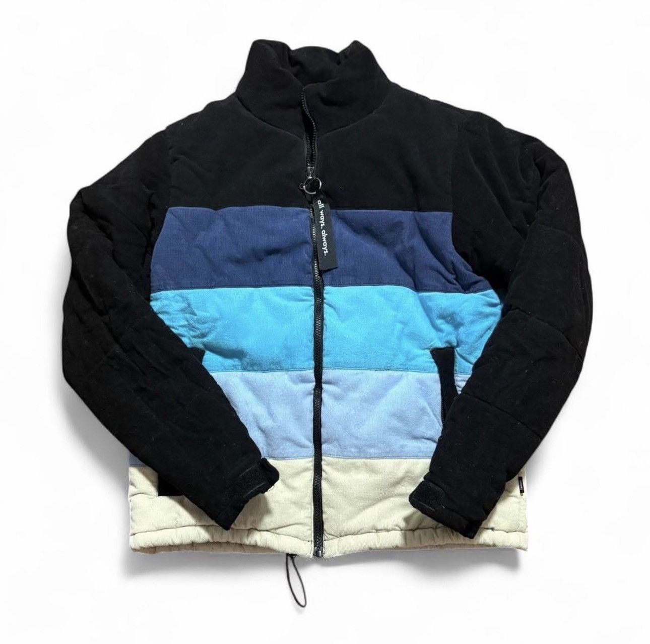 Other sz S - TSNMI Corduroy Color Block Puffer Jacket Size US S / EU 44-46 / 1 - 1 Thumbnail