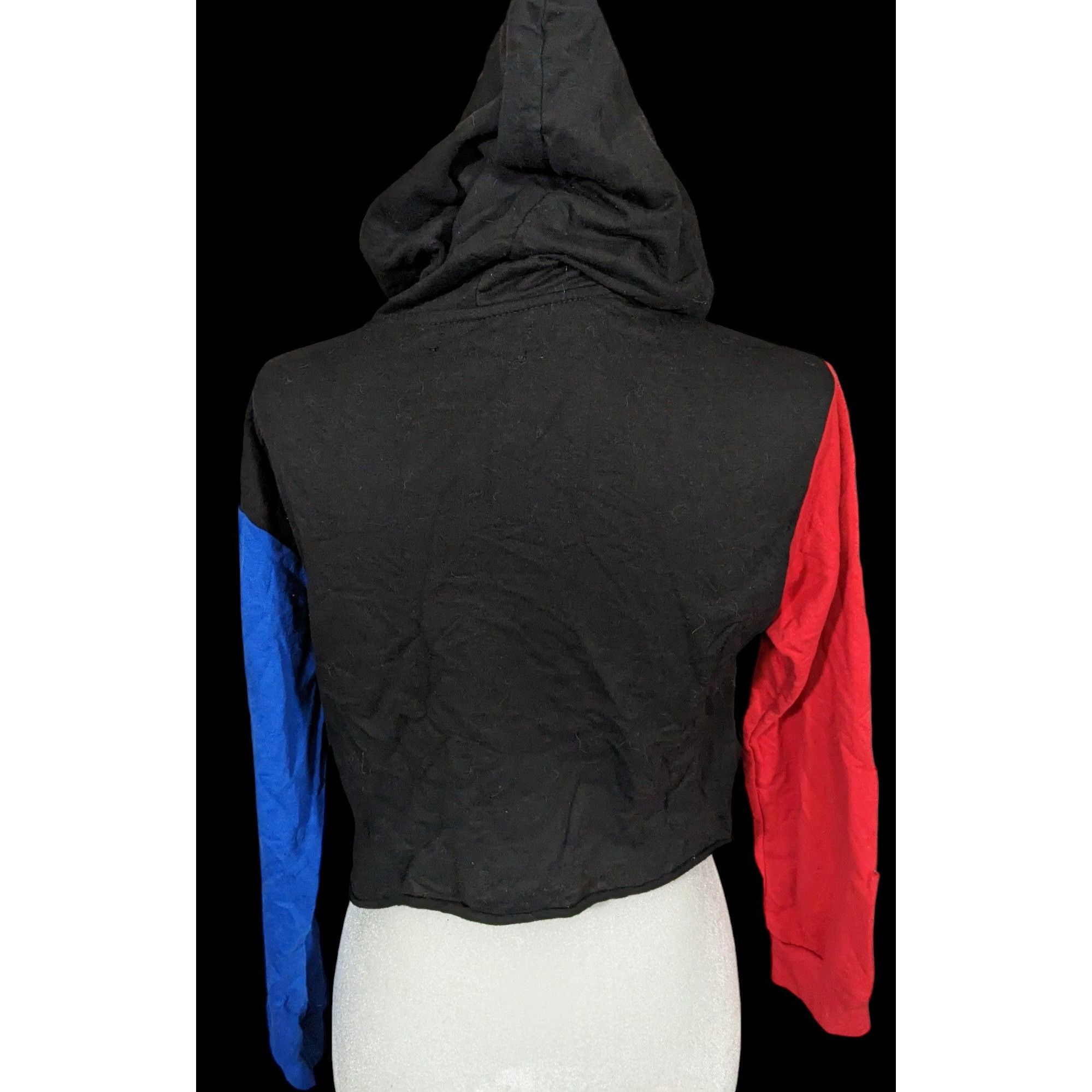 Other Trendy Streetwear Distressed Cropped Hoodie by Thrill 94 Size M / US 6-8 / IT 42-44 - 4 Thumbnail