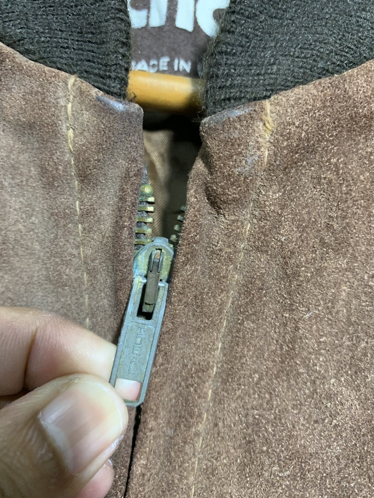 Genuine Leather × Schott 🔥VTG SCHOTT NYC SUEDE LEATHER BROWN JACKETS Size US M / EU 48-50 / 2 - 8 Thumbnail