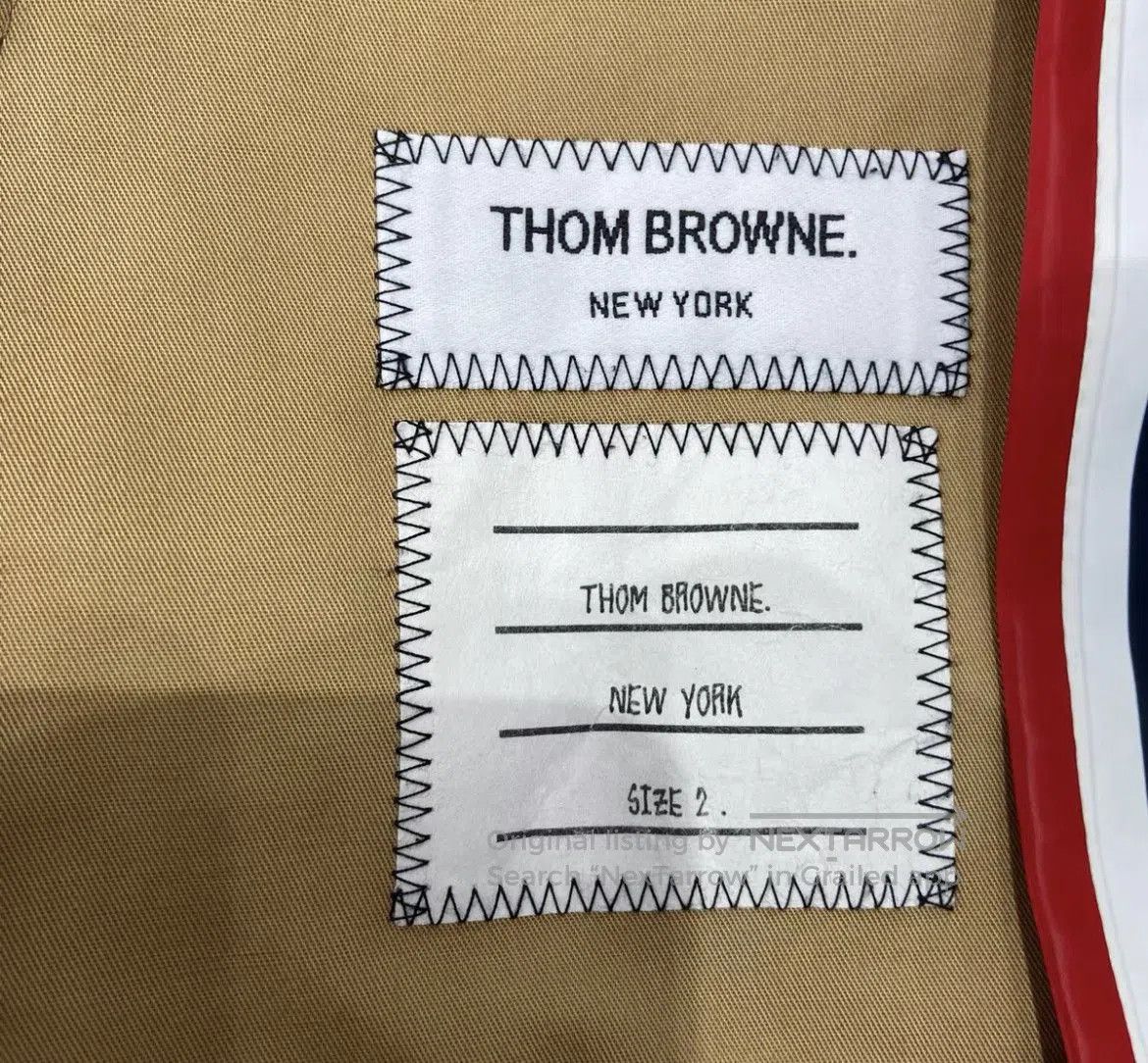 Thom Browne Thom Browne Navy jacket. Size US M / EU 48-50 / 2 - 5 Thumbnail