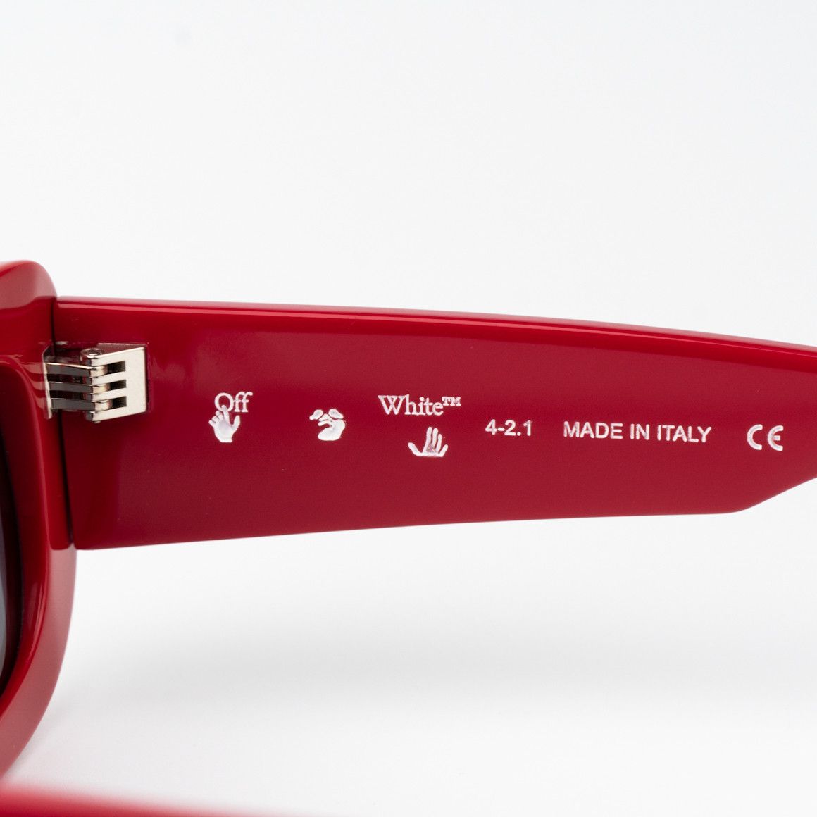 Off-White NEW Off-White CARRARA 507 Unisex Rectangular Sunglasses Size ONE SIZE - 7 Thumbnail