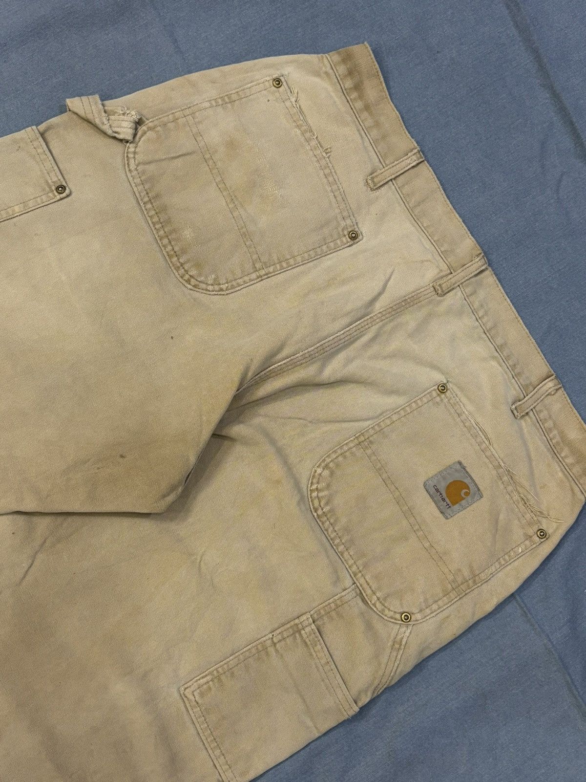Carhartt Carhartt BO1 BRN Double knee denim Size US 38 / EU 54 - 7 Thumbnail