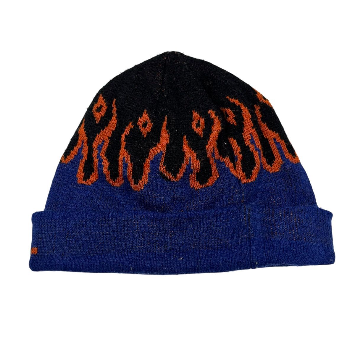 Harley Davidson Vtg🔥90’s Harley Davidson Flames Beanie Snow Caps Usa Size ONE SIZE - 2 Thumbnail