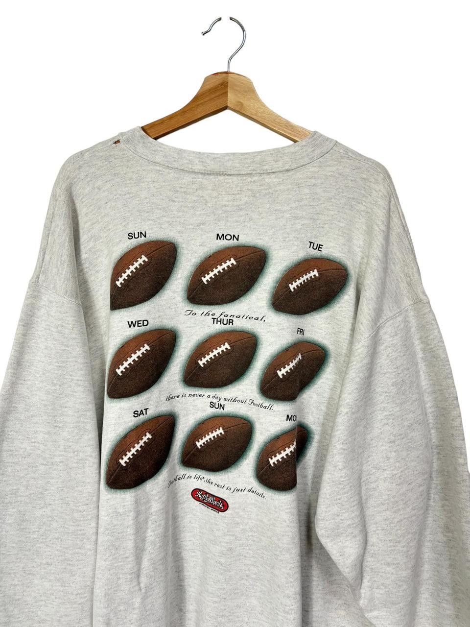 Vintage Vintage Fanatical Football sweatshirt size: 2XL Size US XXL / EU 58 / 5 - 6 Thumbnail