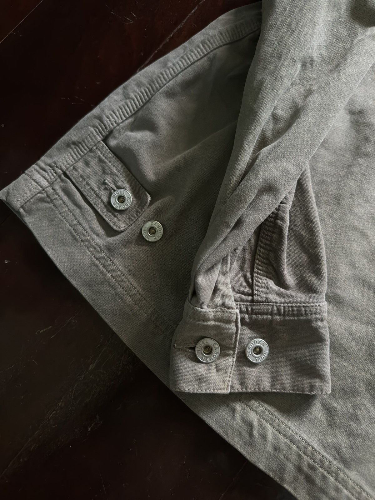 Nigel Cabourn 1980s Nigel Cabourn Chest Embroidery Work Jacket Size US L / EU 52-54 / 3 - 8 Thumbnail