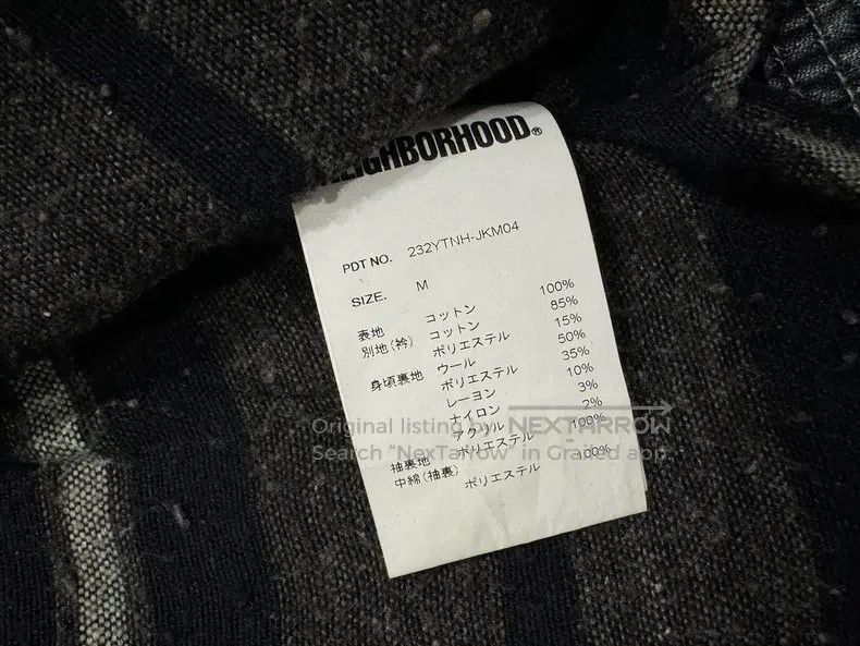 Neighborhood Neighborhood Autumn-Winter Storm Rider Jacket M Size Size US M / EU 48-50 / 2 - 6 Thumbnail