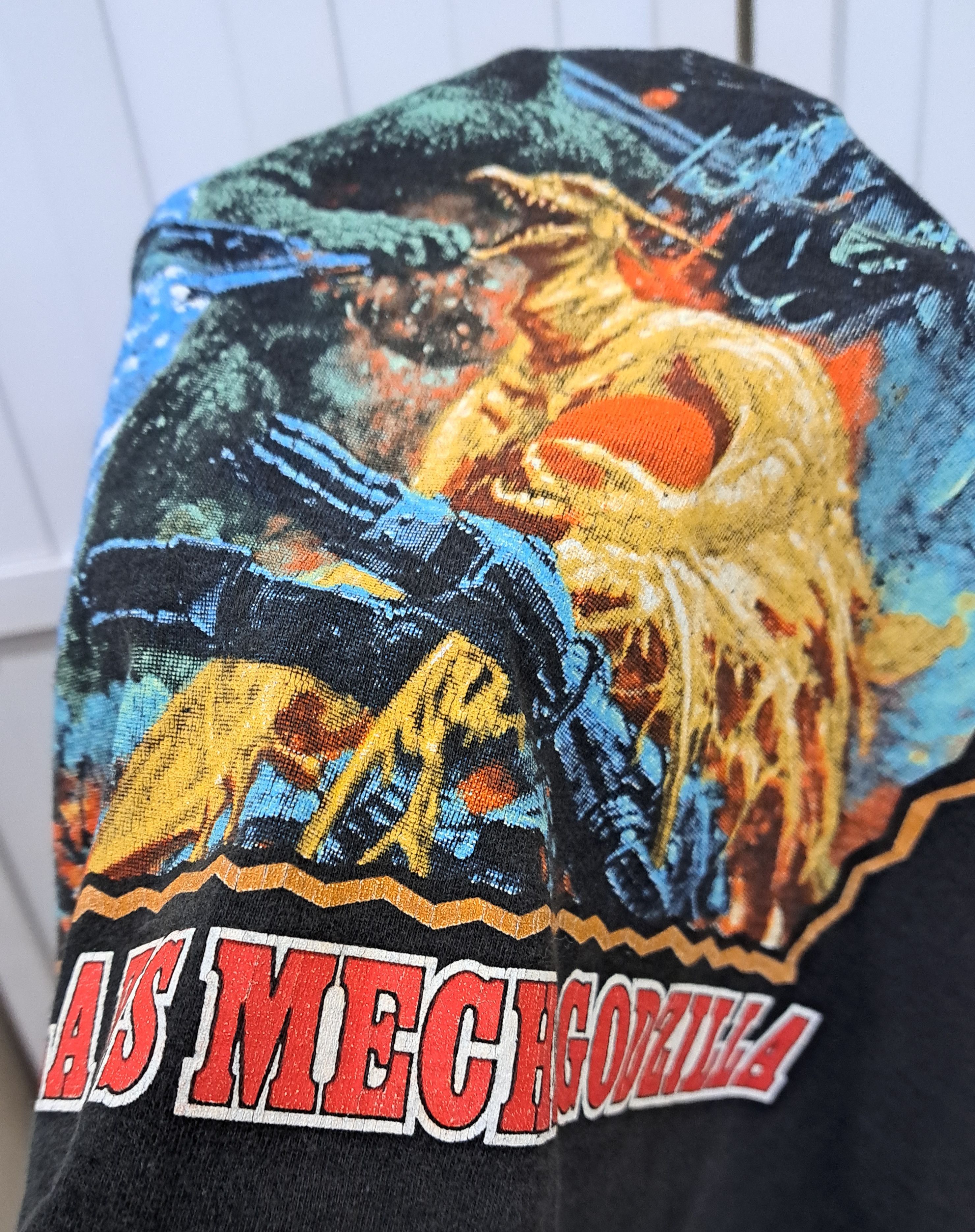 Vintage Vintage 1993 Godzilla vs Mecha Godzilla movie T-Shirt Size US L / EU 52-54 / 3 - 2 Thumbnail