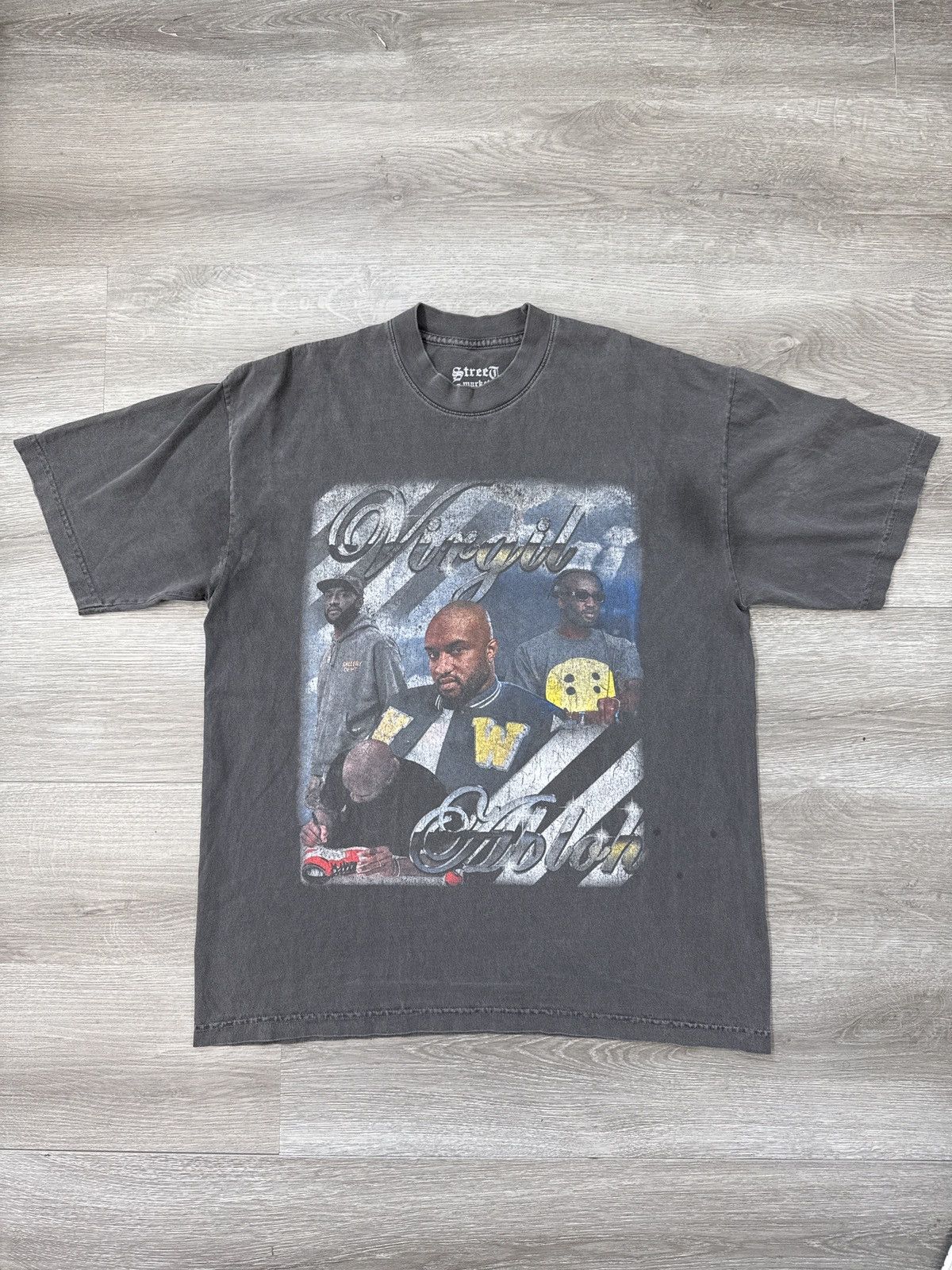 Richie Le Collection × Vintage Virgil Abloh Vintage Forever Tee Black Size Medium Size US M / EU 48-50 / 2 - 3 Thumbnail