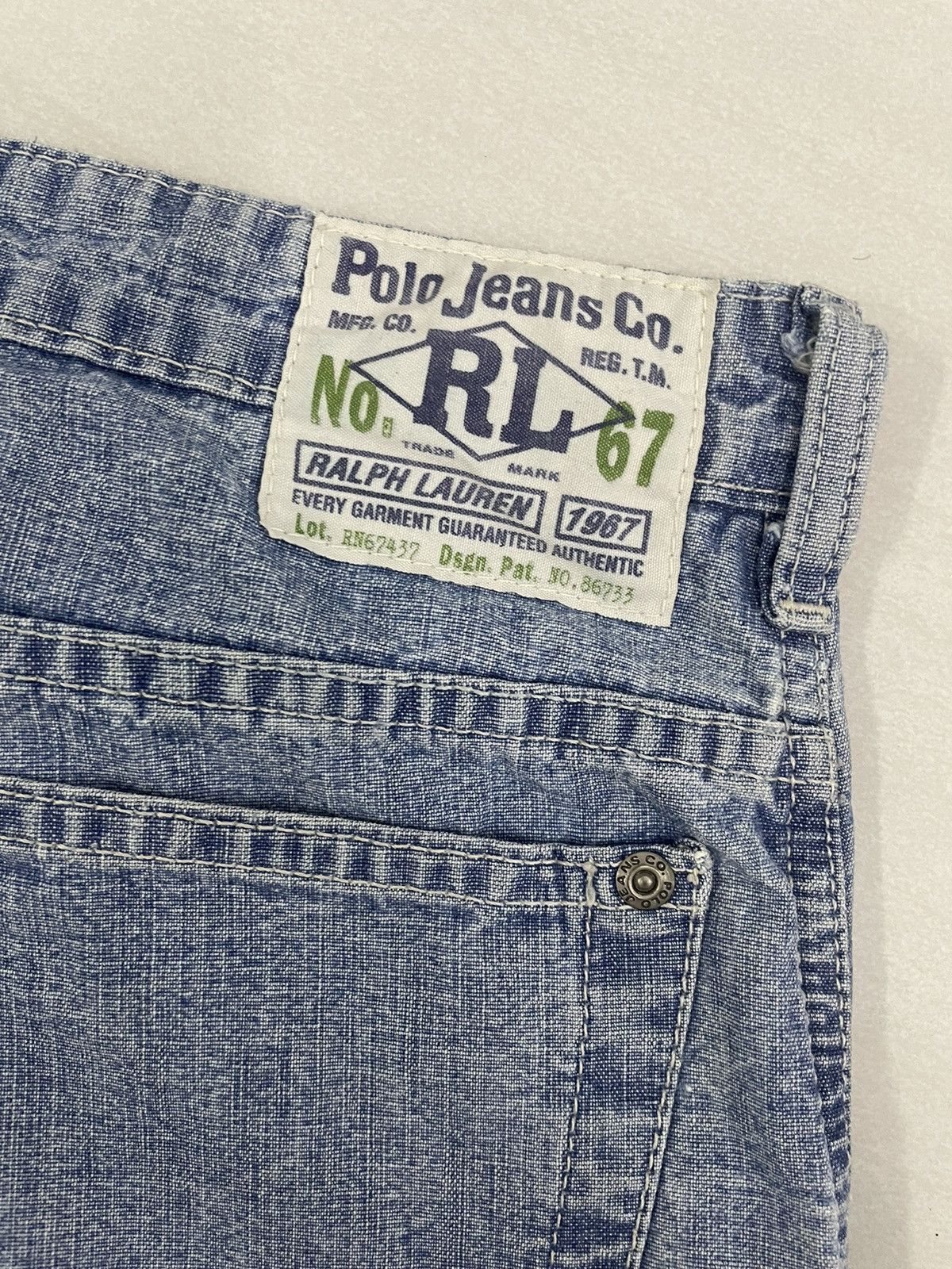 Ralph Lauren Vintage Polo Ralph Lauren Baggy Carpenter Jeans Size US 40 / EU 56 - 7 Thumbnail