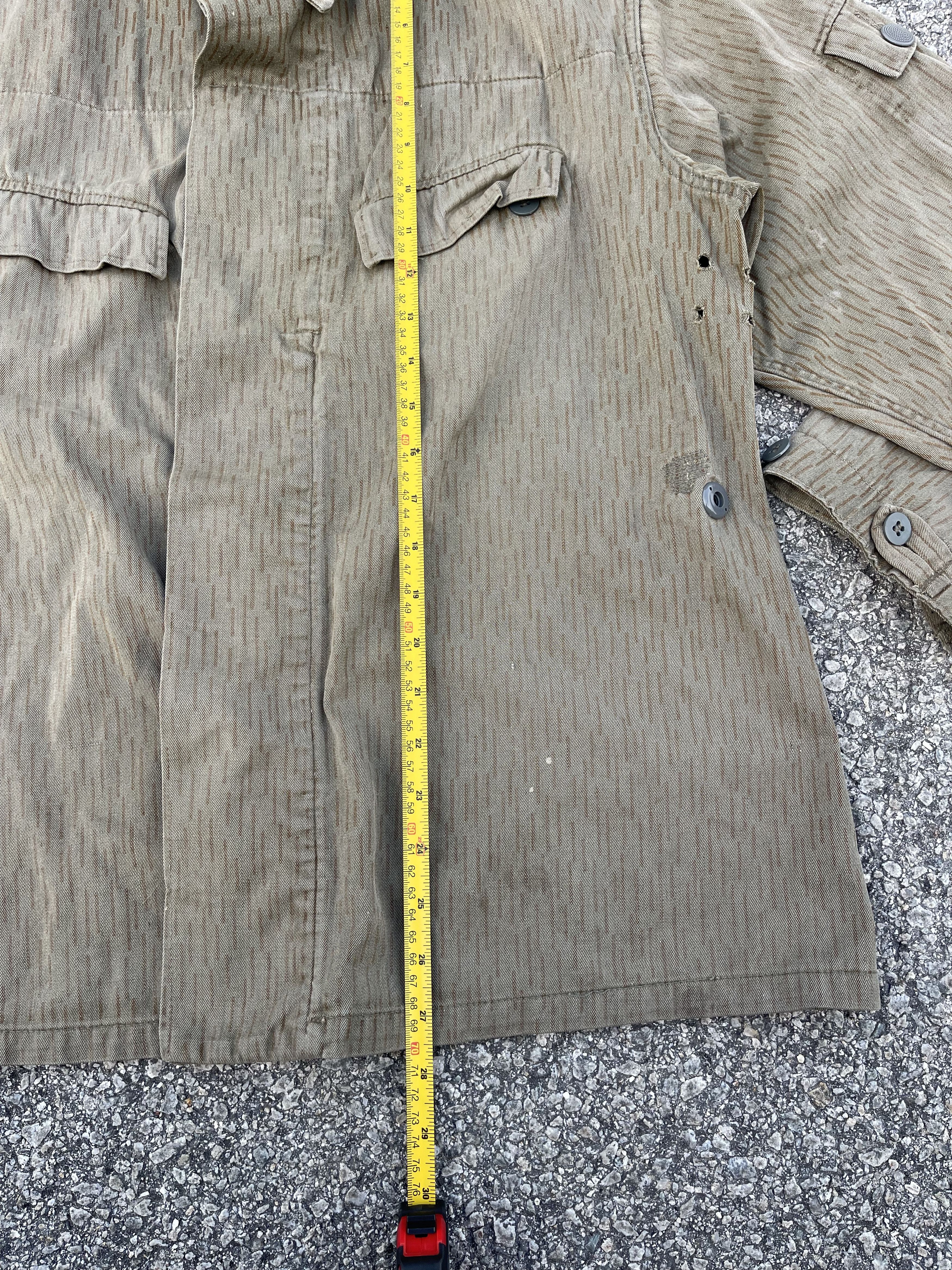 Vintage Vintage 60s East Germany Camouflage Rain Drop Jacket Size US L / EU 52-54 / 3 - 14 Thumbnail