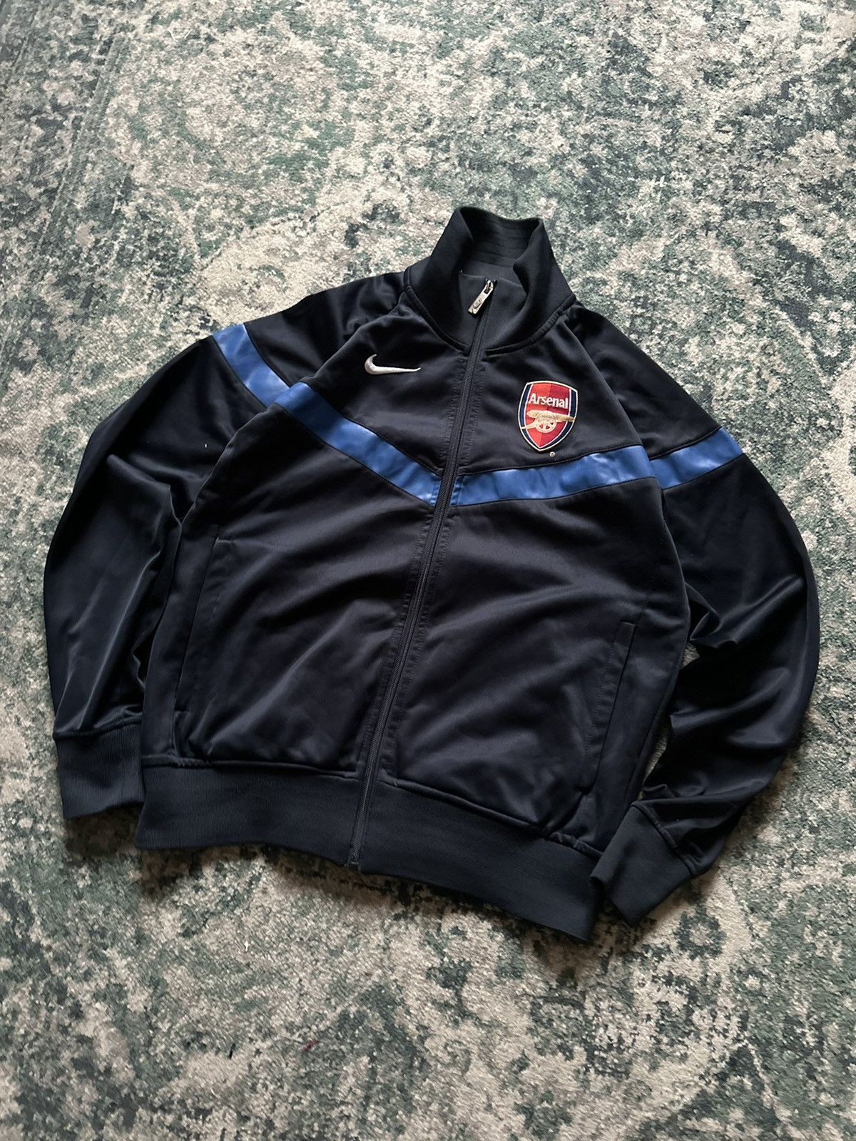 Nike VINTAGE NIKE ARSENAL OLYMPIC TRACK JACKET S Size US S / EU 44-46 / 1 - 2 Thumbnail