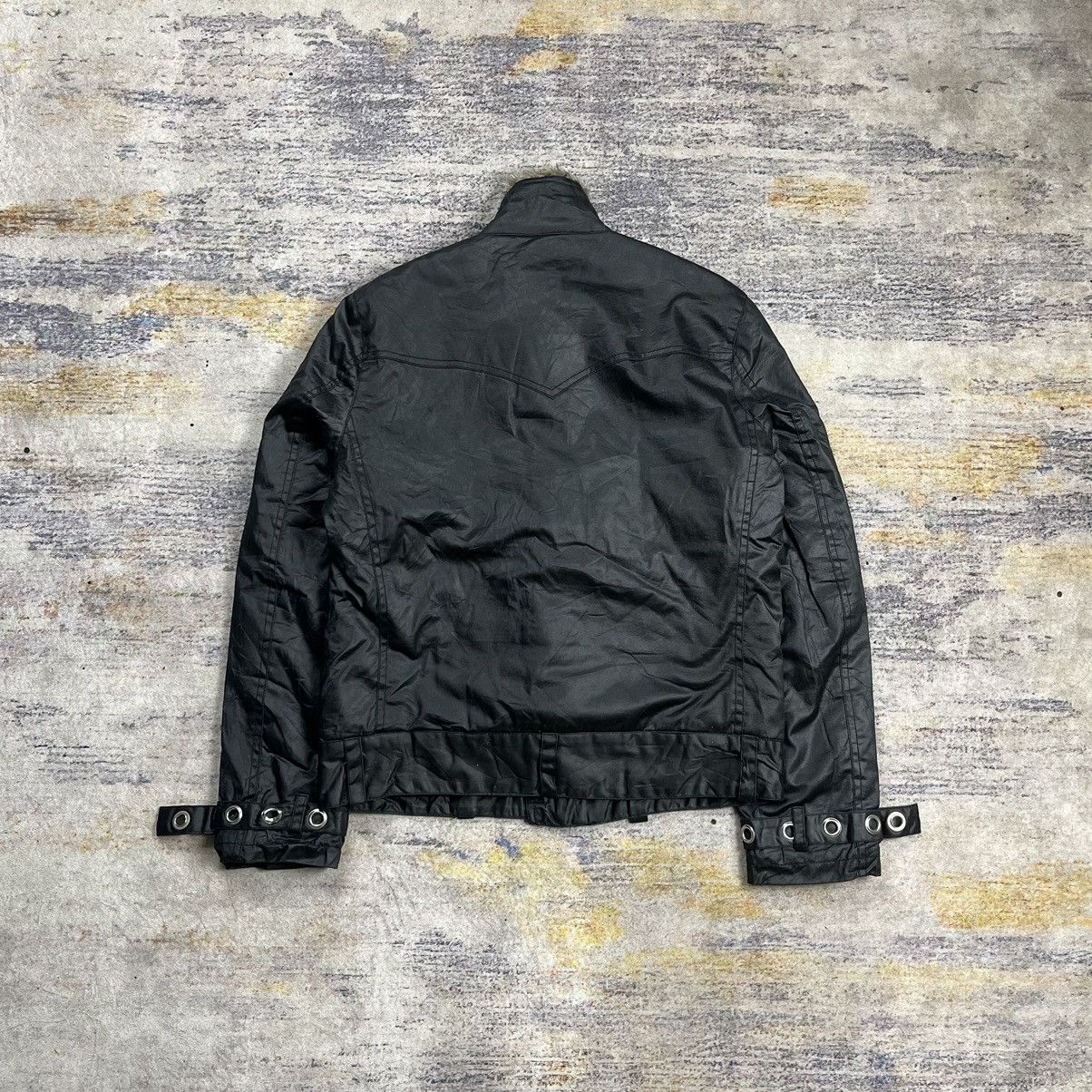 Japanese Brand Trixy fur rider bondage coated jacket vkei style Size US M / EU 48-50 / 2 - 3 Thumbnail