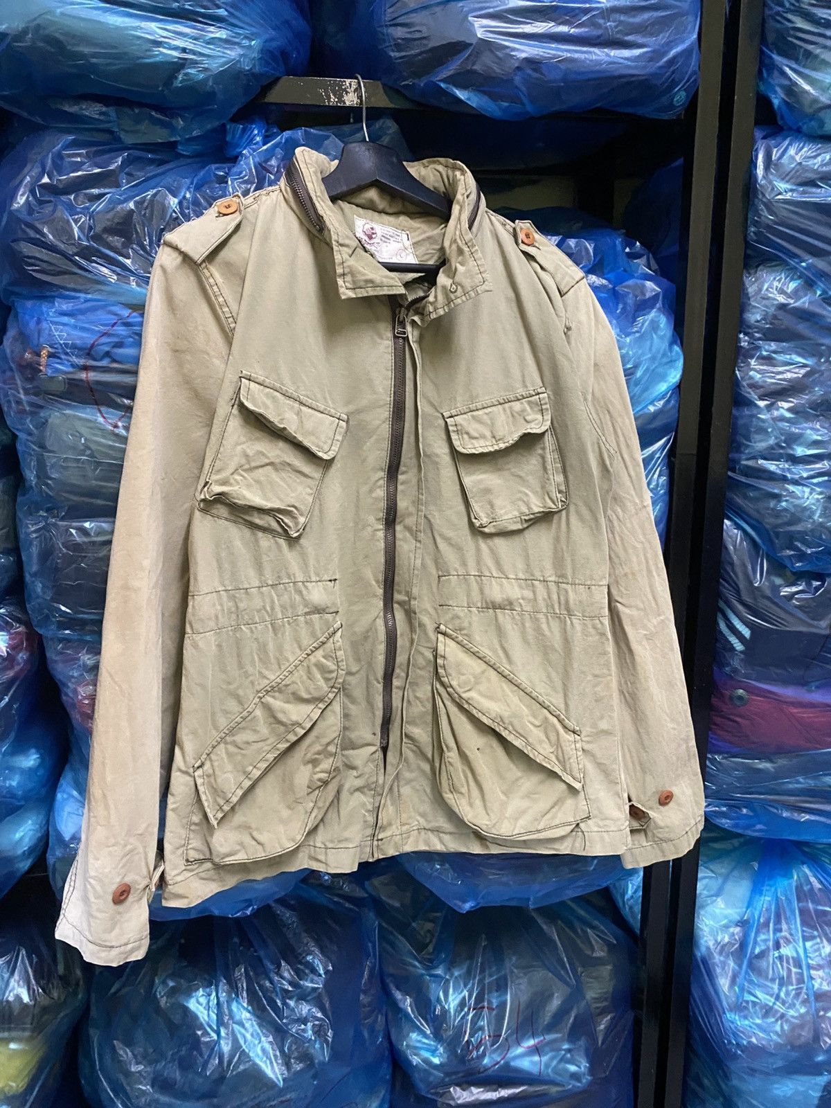 Other VINTAGE 90S ALASKA WHITE TIGER SUKAJAN FIELD JACKET Size US XS / EU 42 / 0 - 4 Thumbnail
