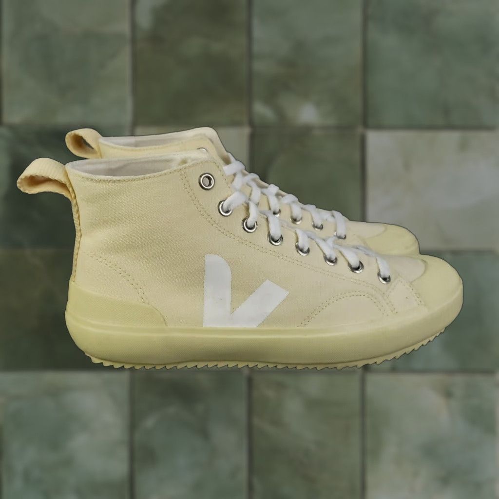 Veja VEJA Nova High Top Sneakers Womens Size 8 Butter Yellow White VEJA Nova Sneaker Size M / US 6-8 / IT 42-44 - 1 Thumbnail