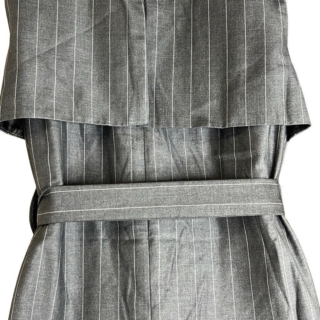 Other Mustard Seed Womens Size Small Sleeveless Midi Dress Gray Wh Size S / US 4 / IT 40 - 7 Thumbnail