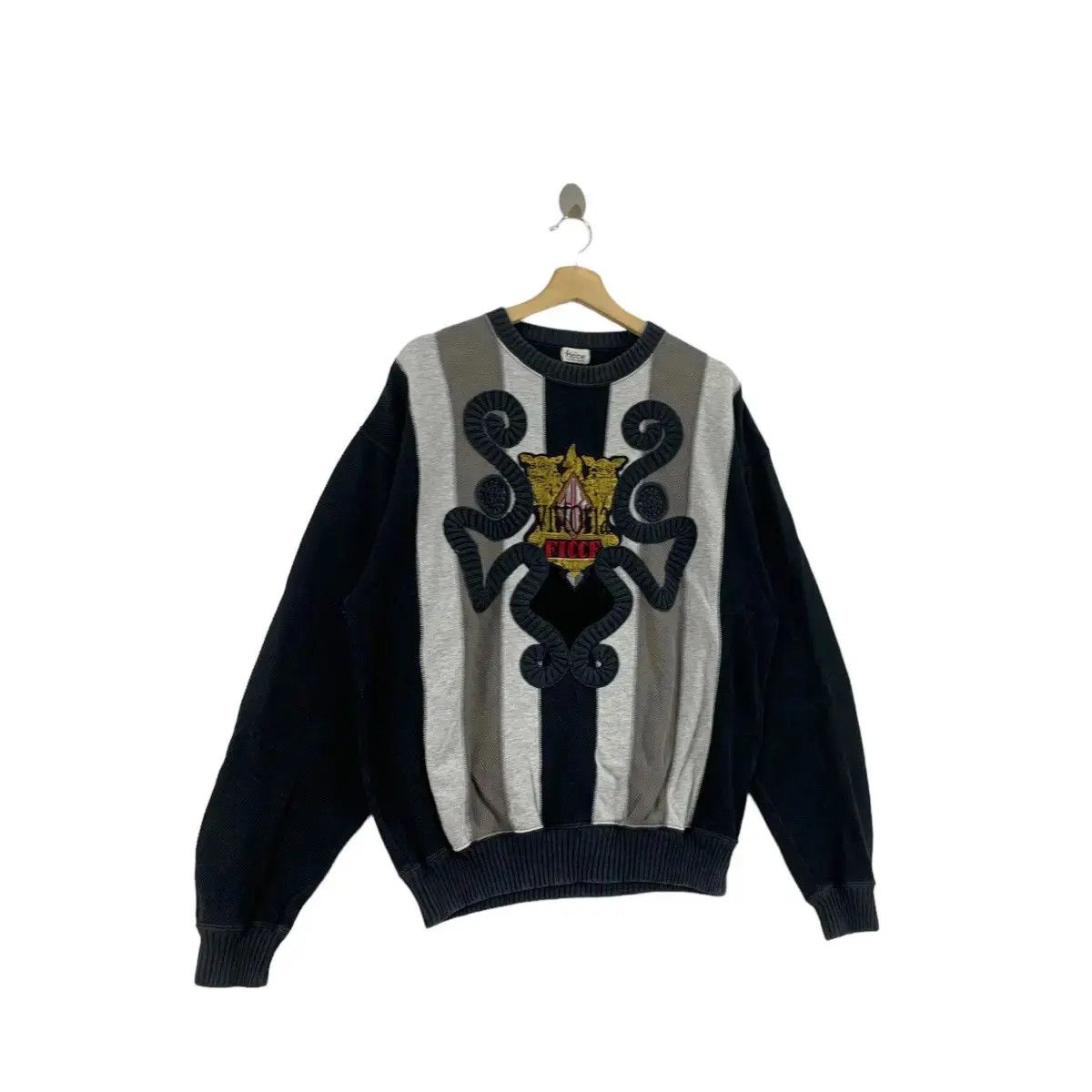 Vintage Vintage YOSHIYUKI KONISHI FICCE Victoria Embroidered Size XXL / US 16-18 / IT 52-54 - 2 Thumbnail