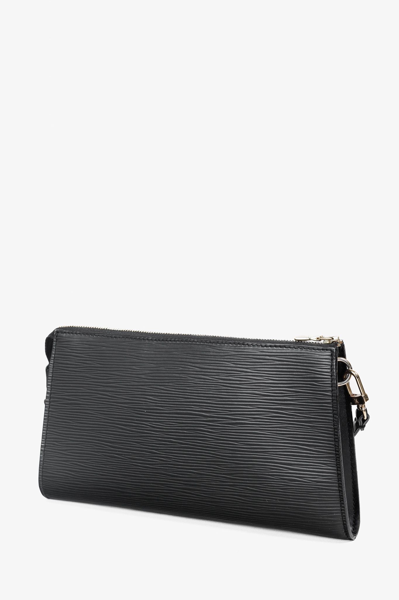 Louis Vuitton Louis Vuitton Black Epi Leather Pochette Bag Size ONE SIZE - 3 Thumbnail