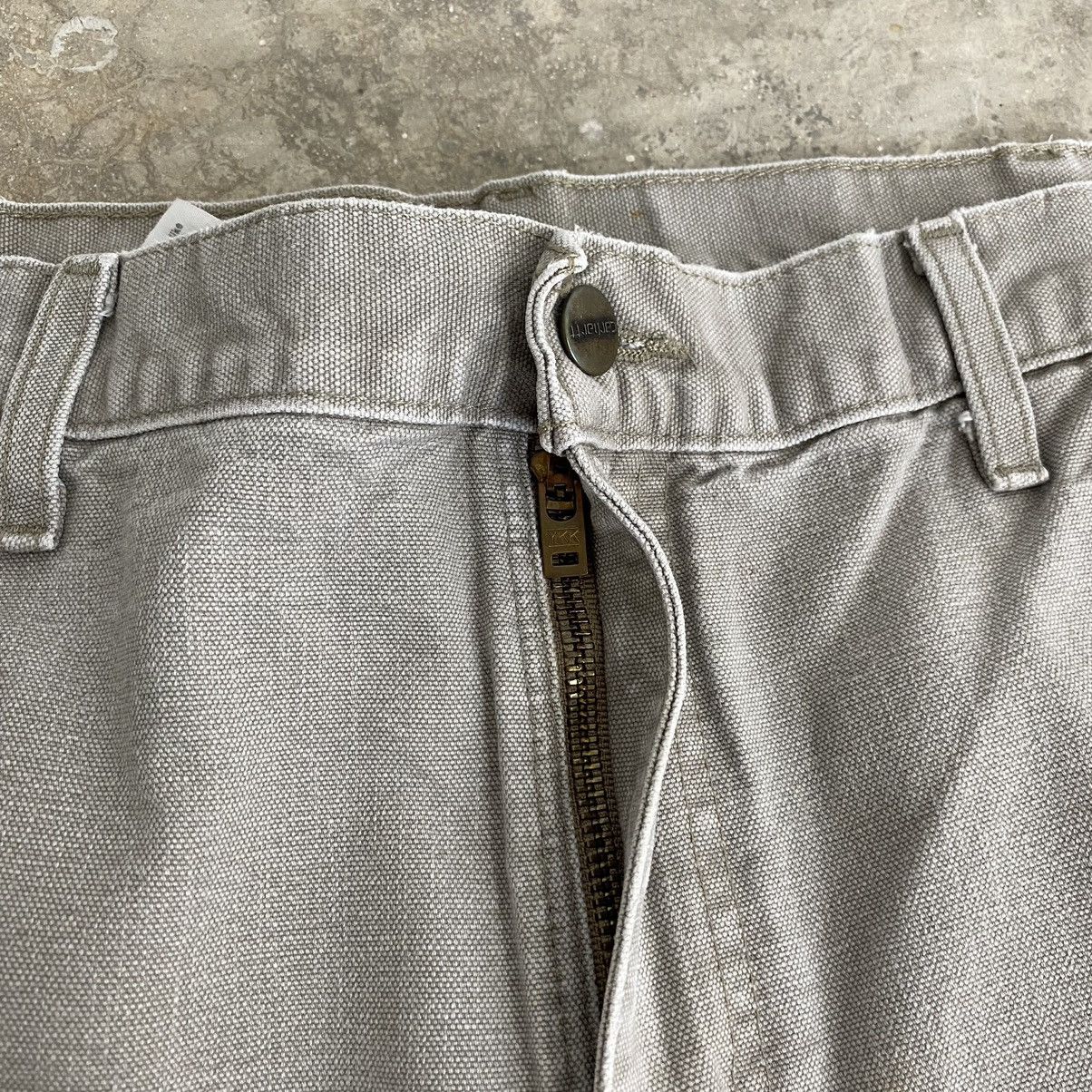 Carhartt × Vintage Vintage Carhartt Desert Grey Carpenter Workwear Pants Size US 35 - 12 Thumbnail