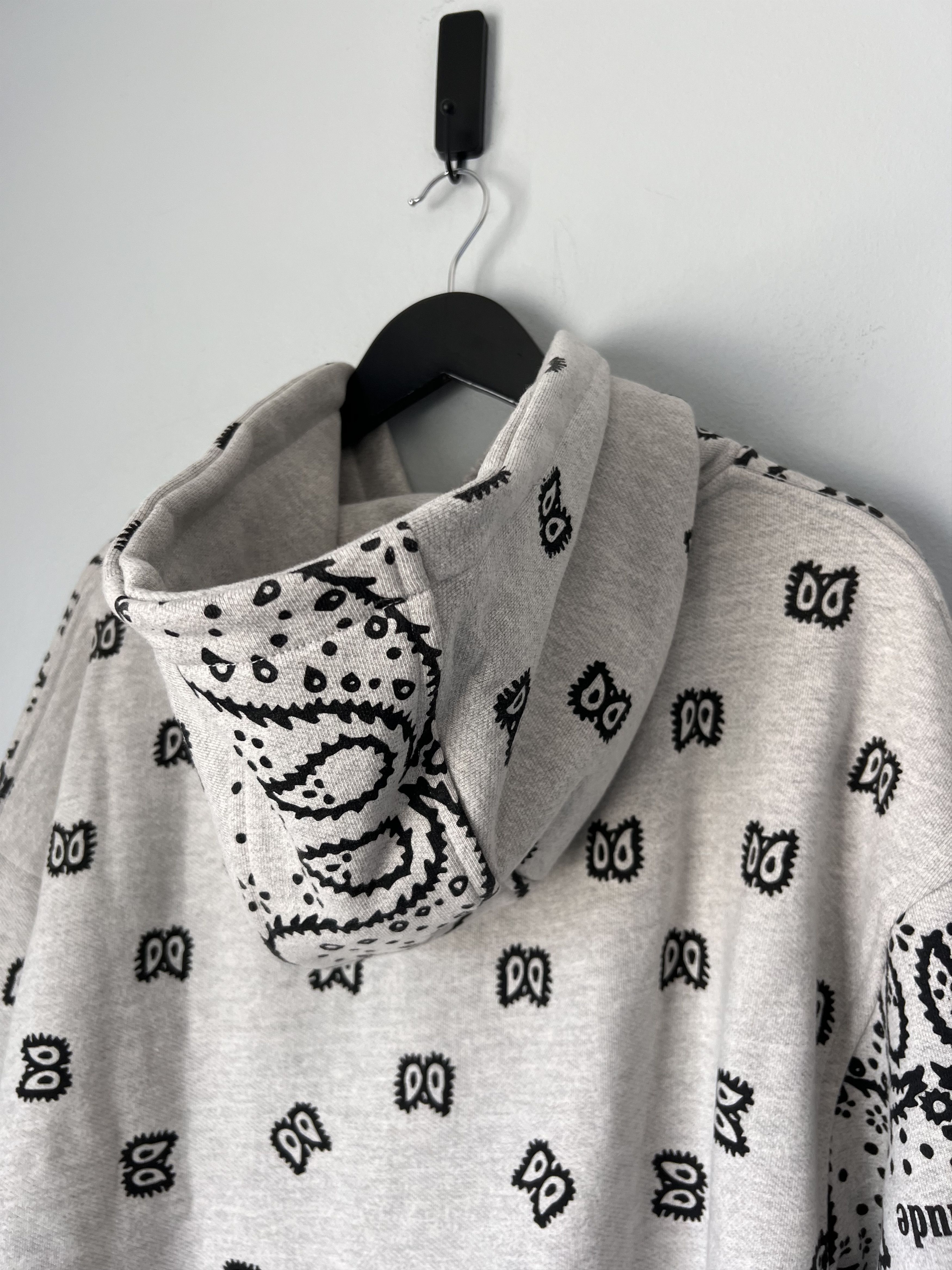 Rhude Rhude Bandana Hoodie in Gray Size US S / EU 44-46 / 1 - 6 Thumbnail