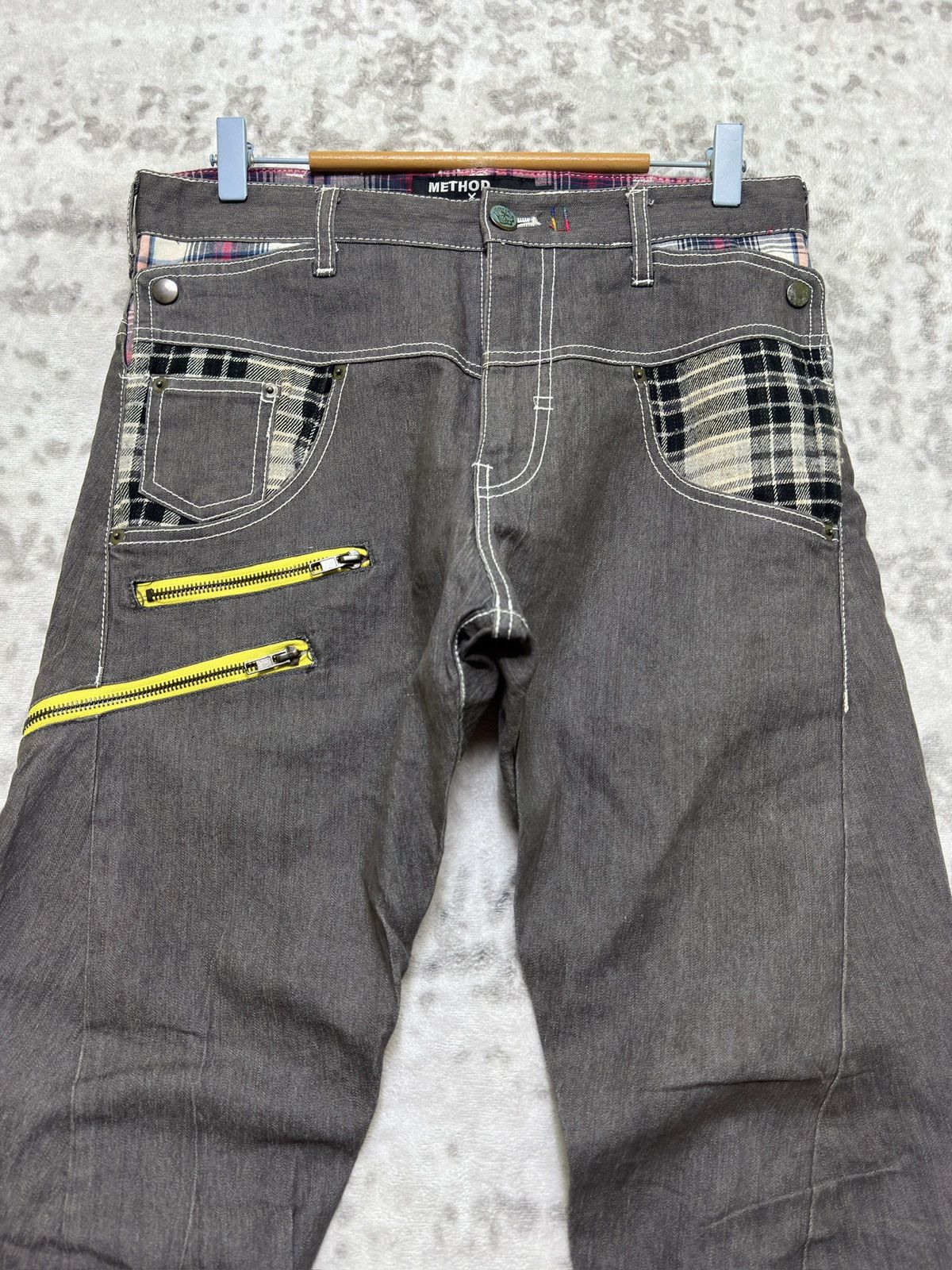 Vintage Vintage METHOD X UPSTART Curve Leg Casual Pants Size US 31 - 3 Thumbnail