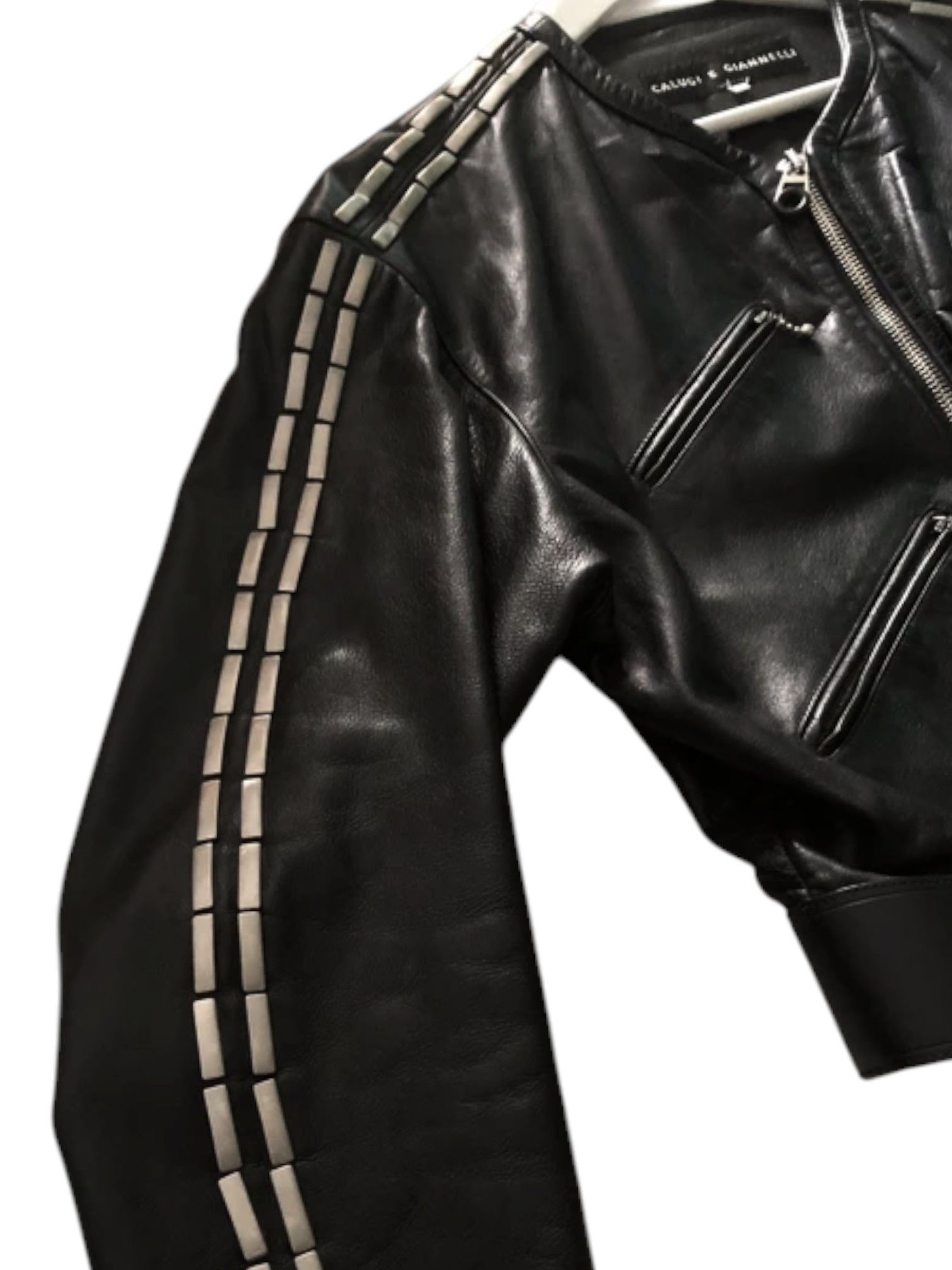 Calugi e Gianelli Calugi e Giannelli Italian Leather Moto Jacket Size US L / EU 52-54 / 3 - 2 Thumbnail