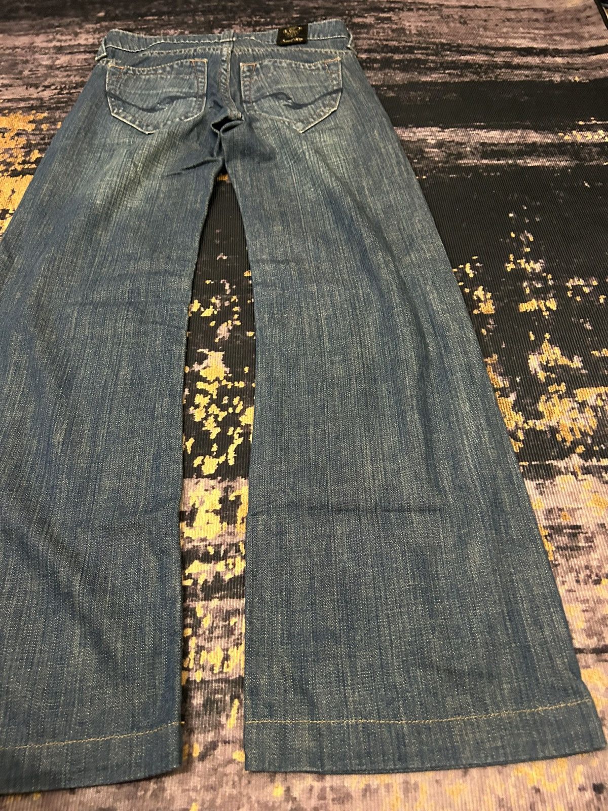 If Six Was Nine Japanese Brand Sweat Hip Washed Flare Jeans Size US 28 / EU 44 - 7 Thumbnail