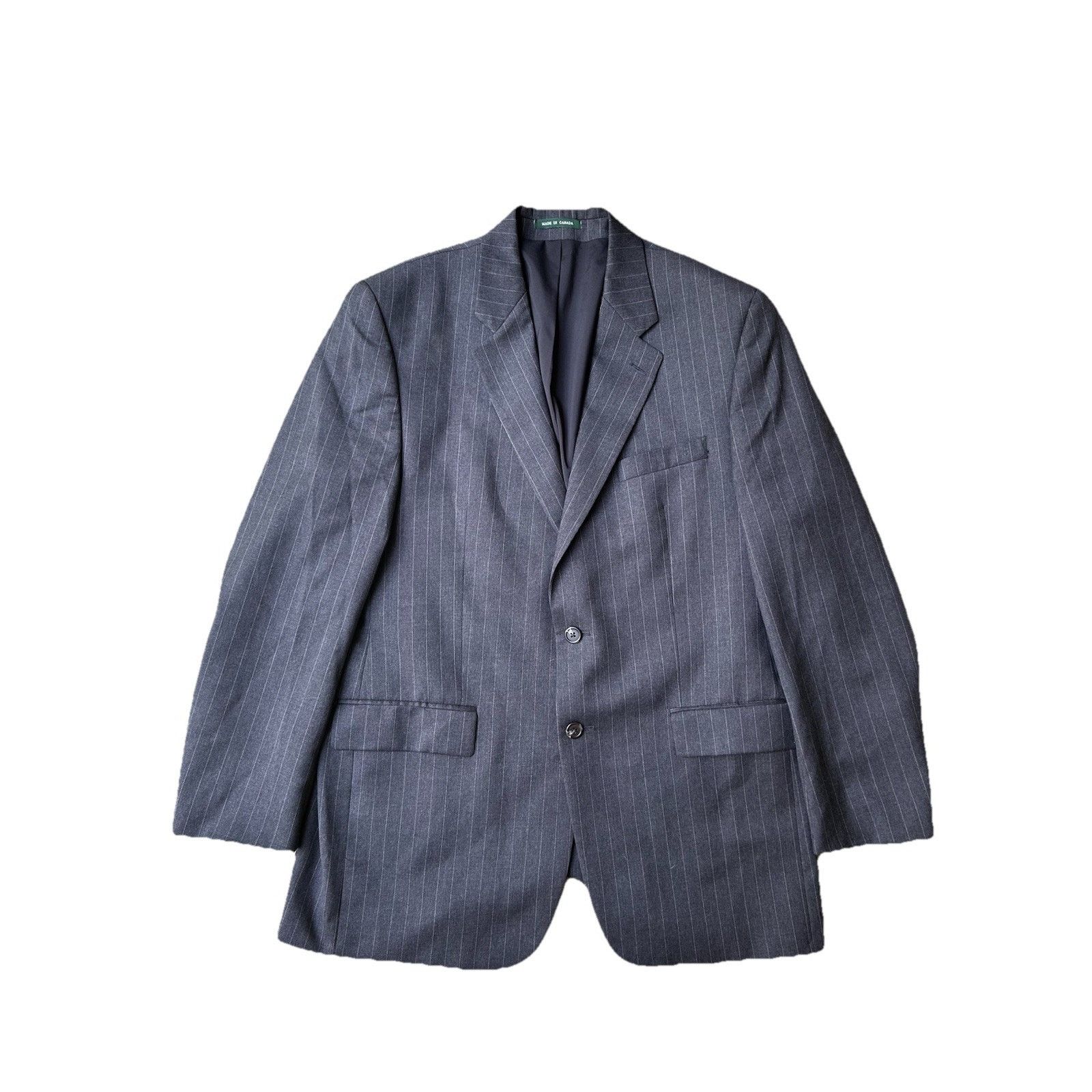 Lauren Ralph Lauren Lauren Ralph Lauren Wool Blazer Jacket Men Size 42L Gray VTG Size 42L - 1 Thumbnail