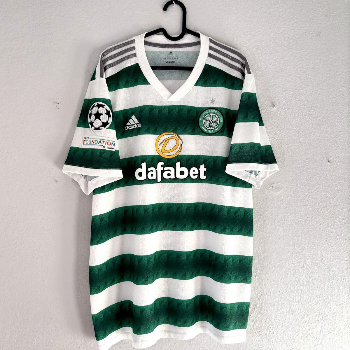 Adidas 2022 2023 Celtic Scotland Adidas Home Kit Soccer Jersey Tee Size US XXL / EU 58 / 5 - 3 Thumbnail