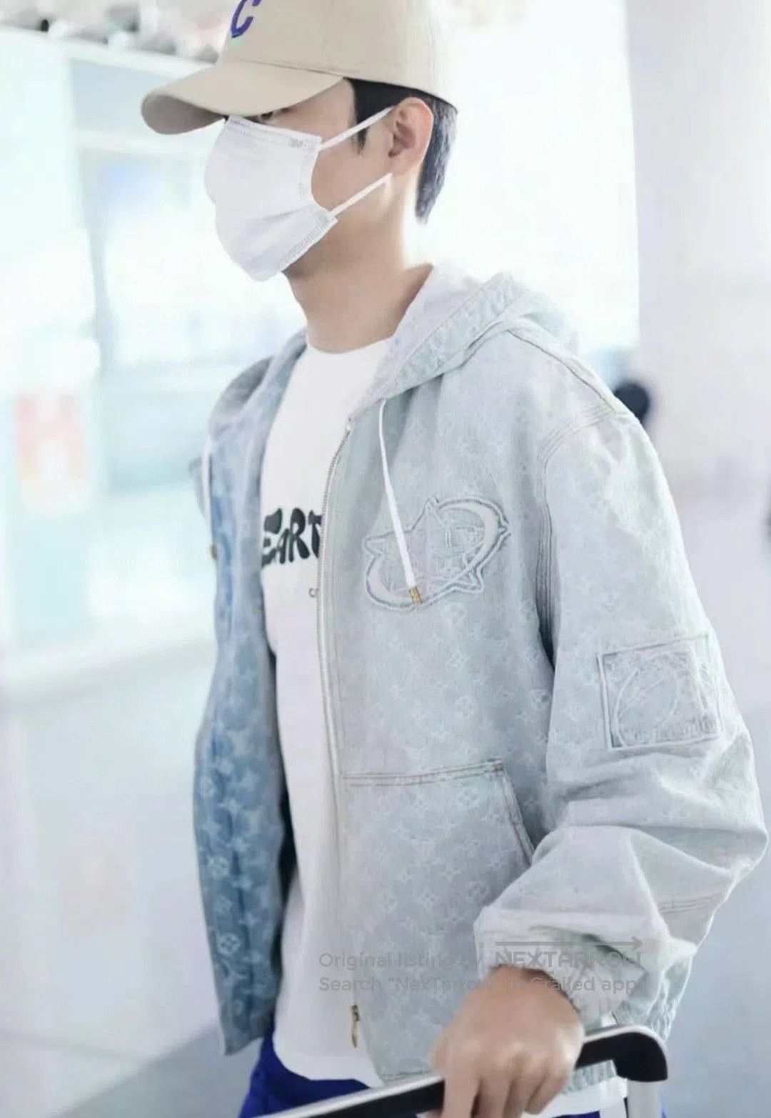 Louis Vuitton Louis Vuitton x NBA Hooded Denim Jacket. Size XL / US 12-14 / IT 48-50 - 6 Thumbnail