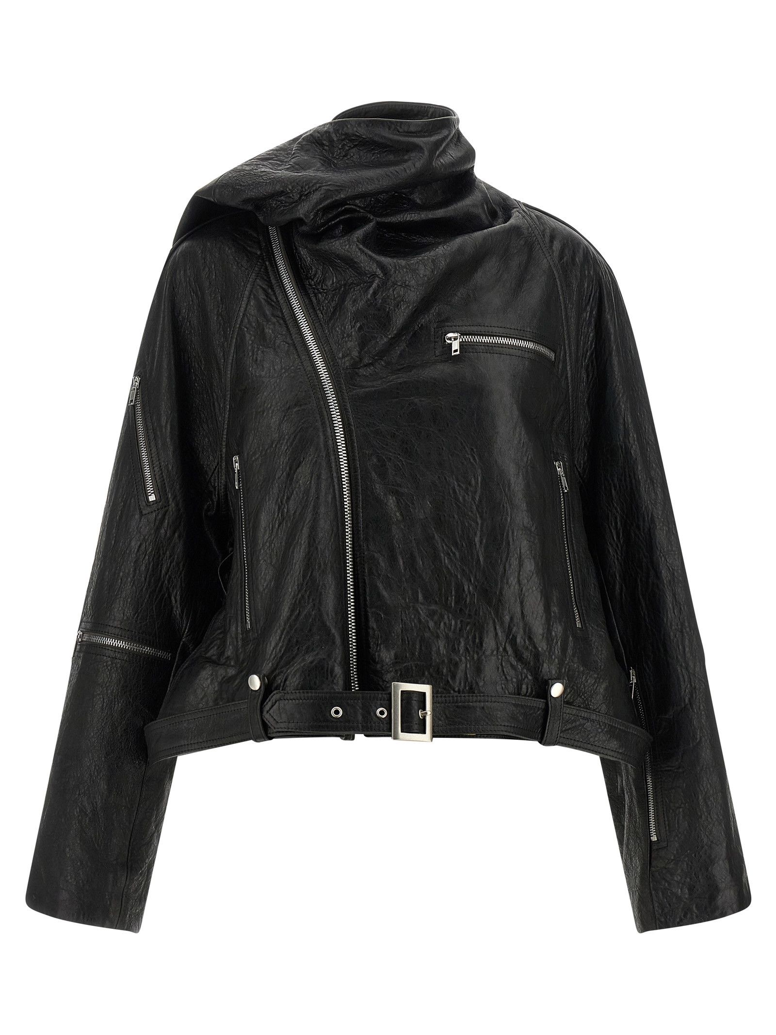Rick Owens 'Cropped Scarf Flight' jacket Size M / US 6-8 / IT 42-44 - 1 Thumbnail