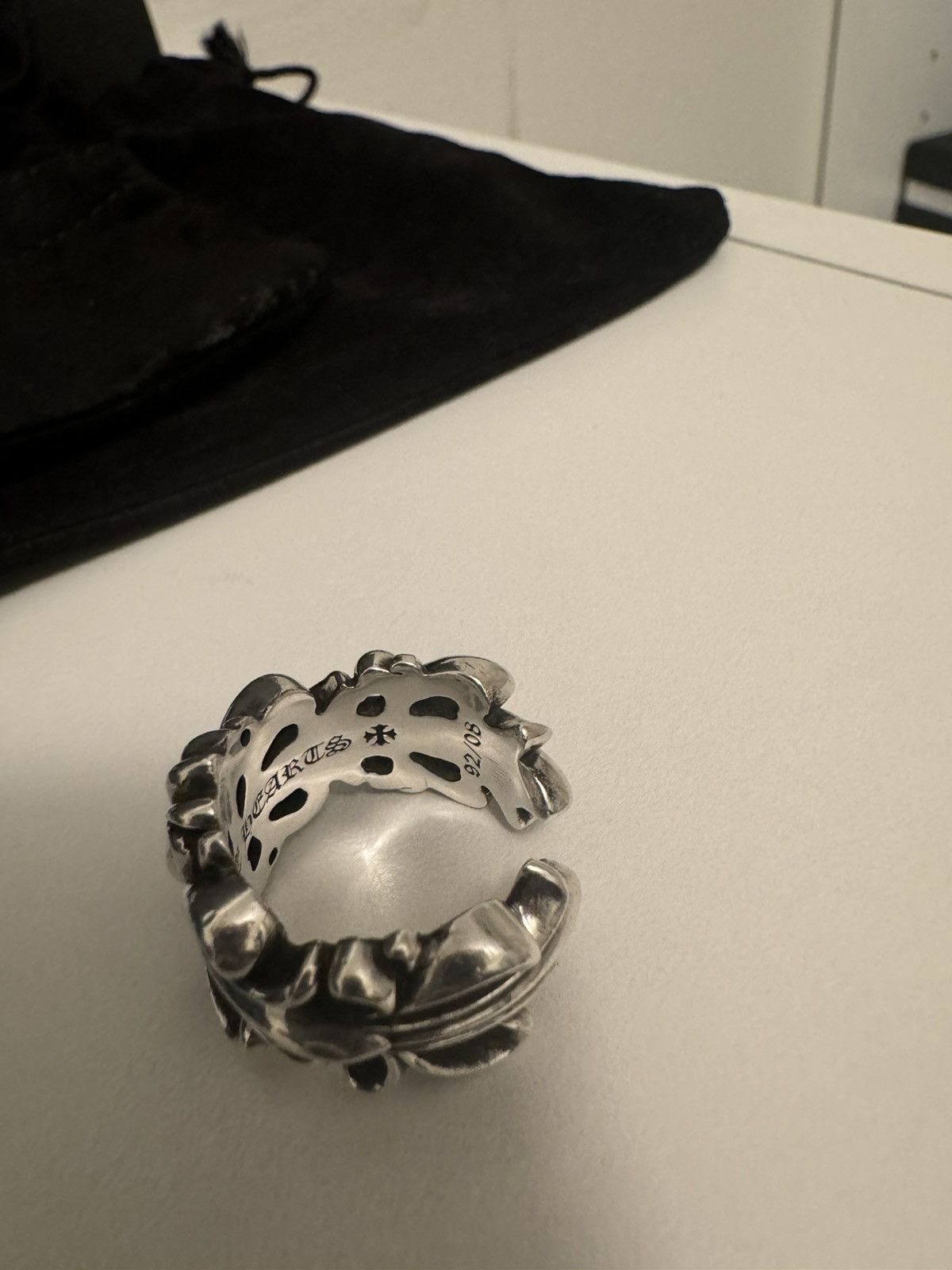 Chrome Hearts Chrome Hearts Double Floral Ring Size ONE SIZE - 9 Thumbnail