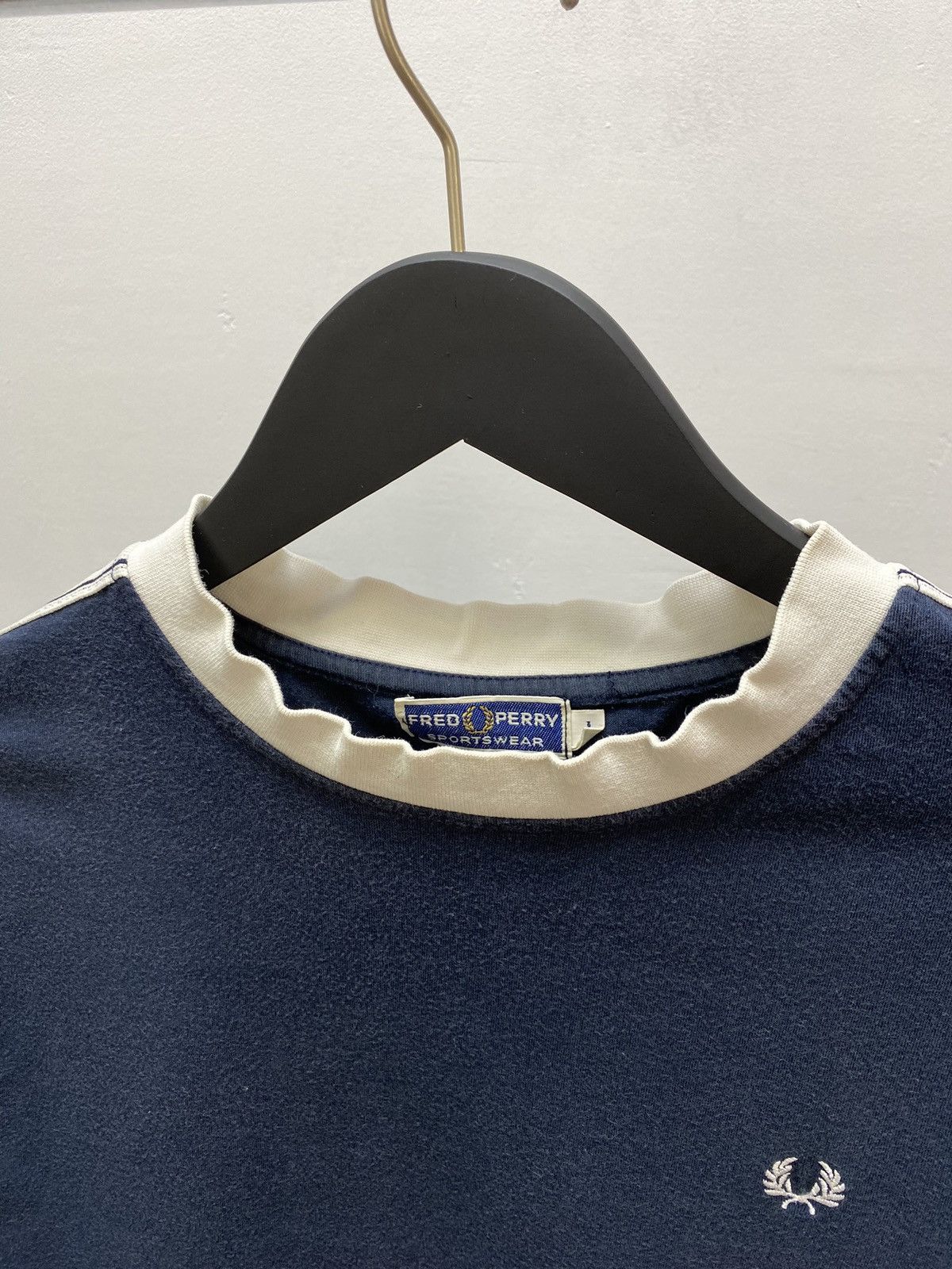 Fred Perry × Vintage Vintage Fred Perry T-Shirt Mini Logo Lamps Streetwear Y2K Size US L / EU 52-54 / 3 - 8 Thumbnail