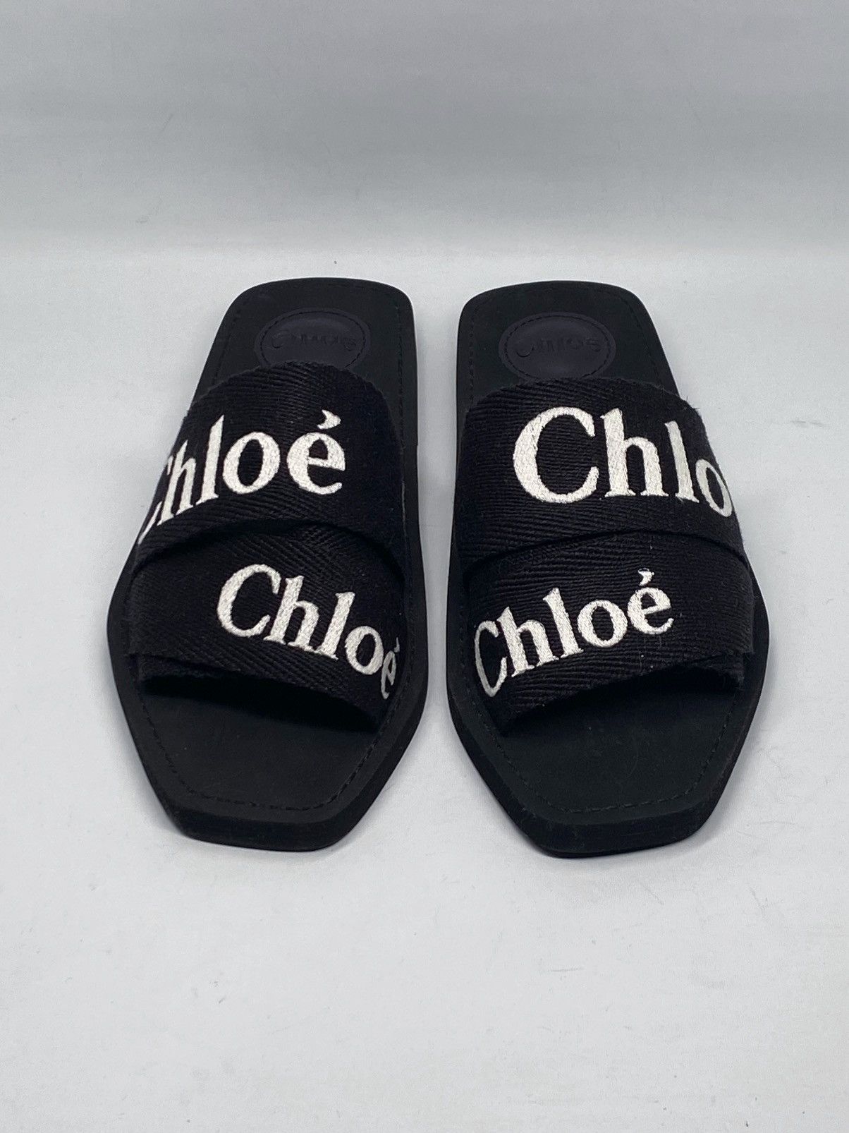 Chloe Chloe Woody Logo Slide Sandal size 37 Size US 7 / IT 37 - 3 Thumbnail