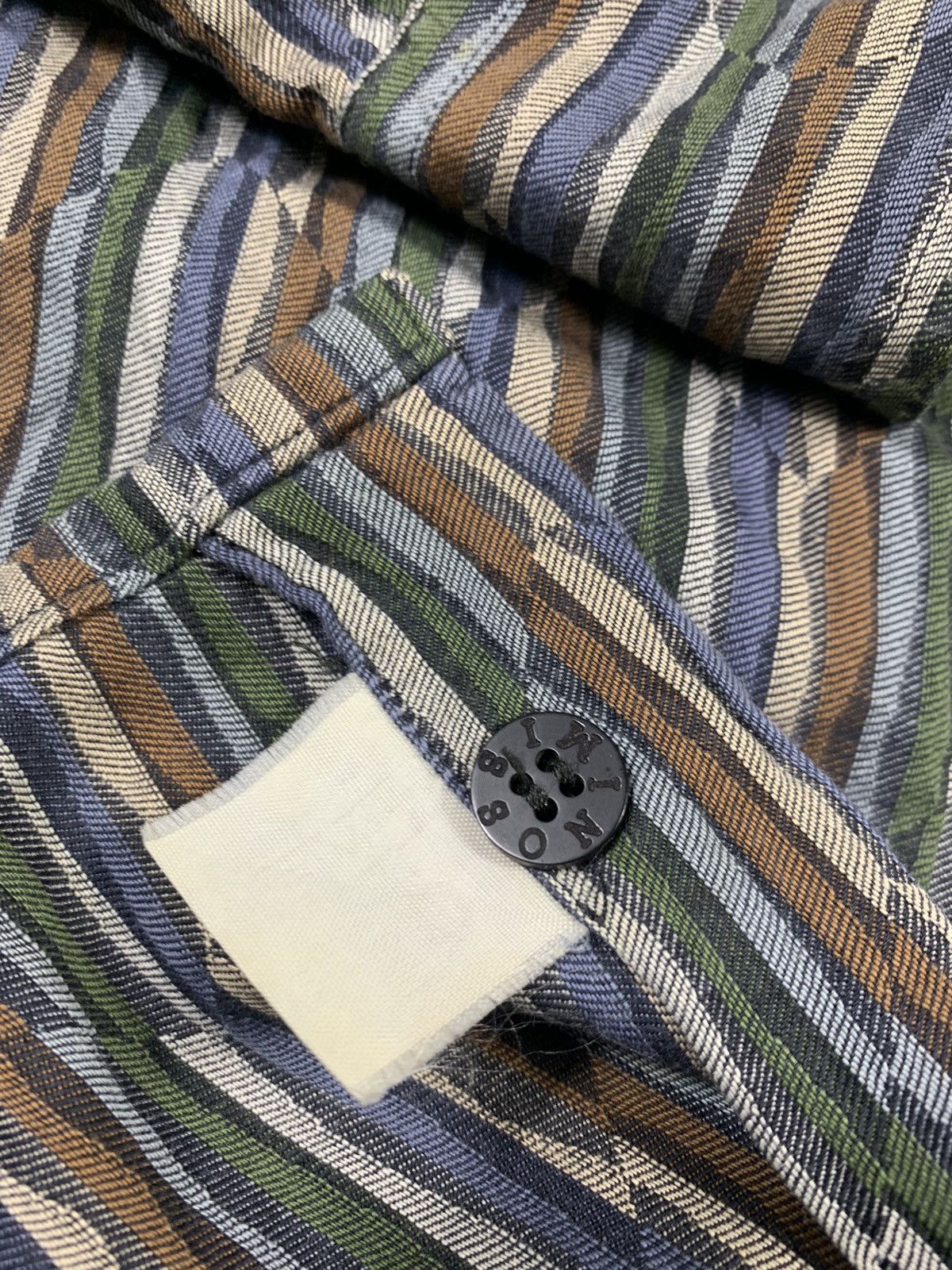 Missoni × Vintage Vintage missoni button up shirt Size US L / EU 52-54 / 3 - 8 Thumbnail