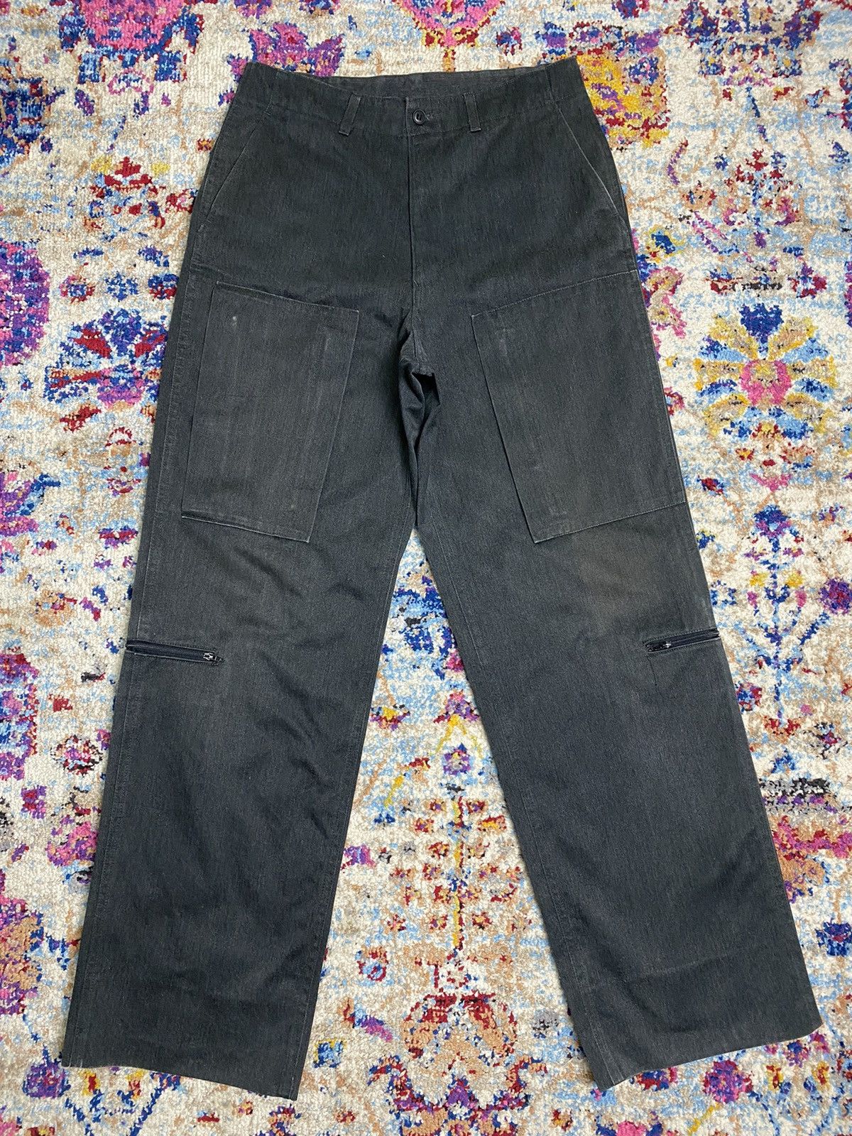 Japanese Brand Comme Ca Du Mode 8 pocket cargo pants Japanese Brand Size US 29 - 1 Thumbnail