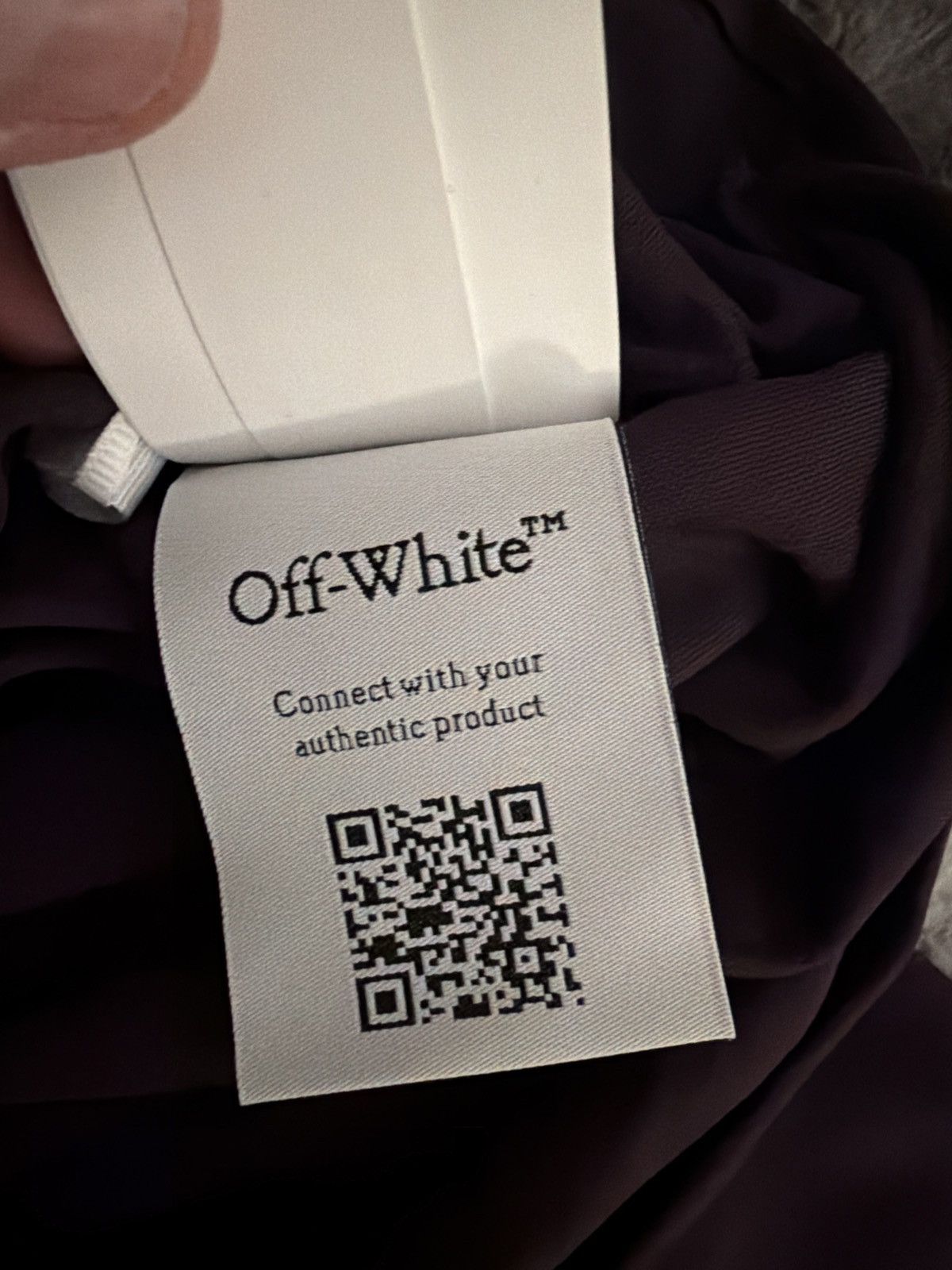 Off-White Off-White Fluid Jer Twist Mini Dress Size XS / US 0-2 / IT 36-38 - 3 Thumbnail
