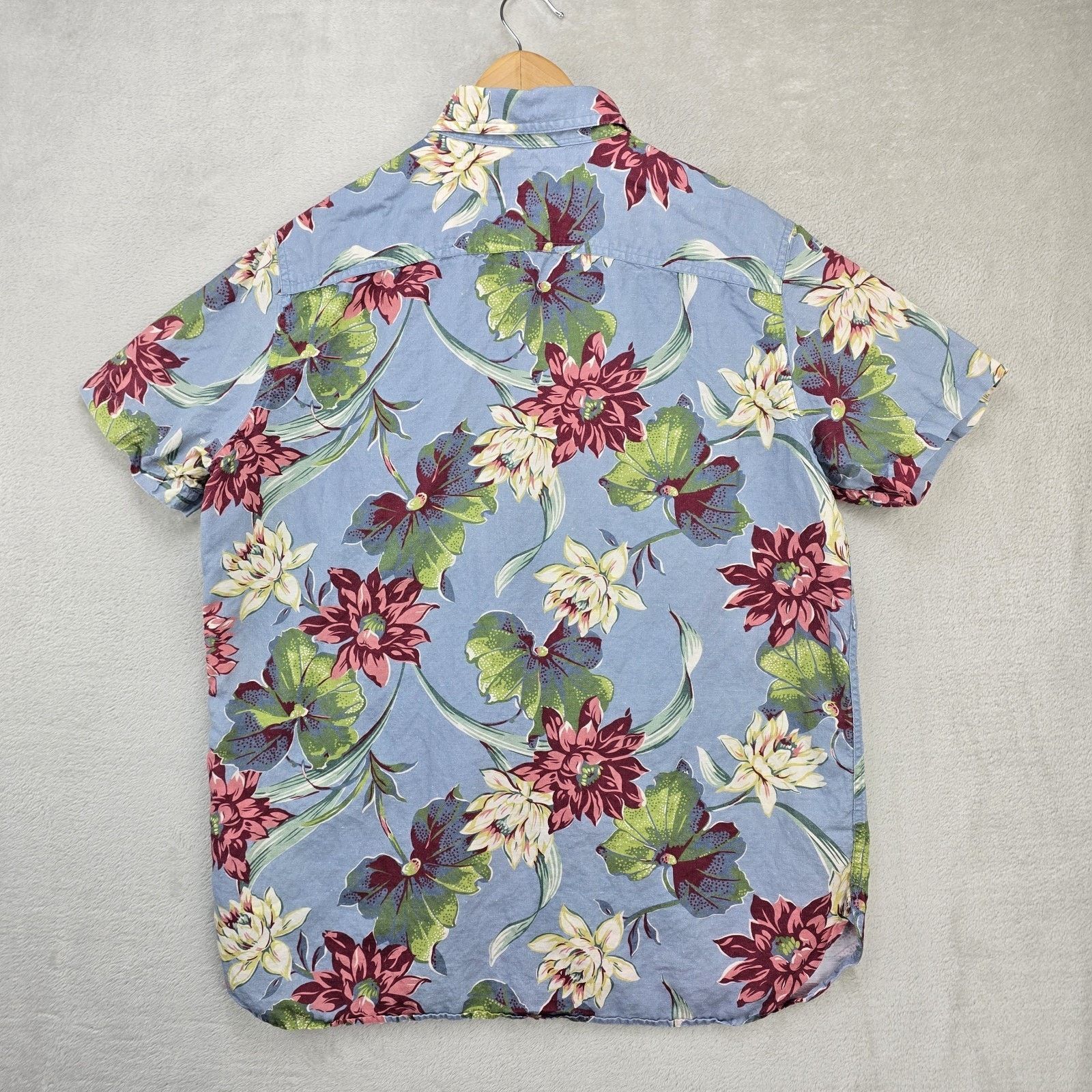 Polo Ralph Lauren Vintage Polo Ralph Lauren Shirt Medium Floral Linen Aloha Size US M / EU 48-50 / 2 - 6 Thumbnail