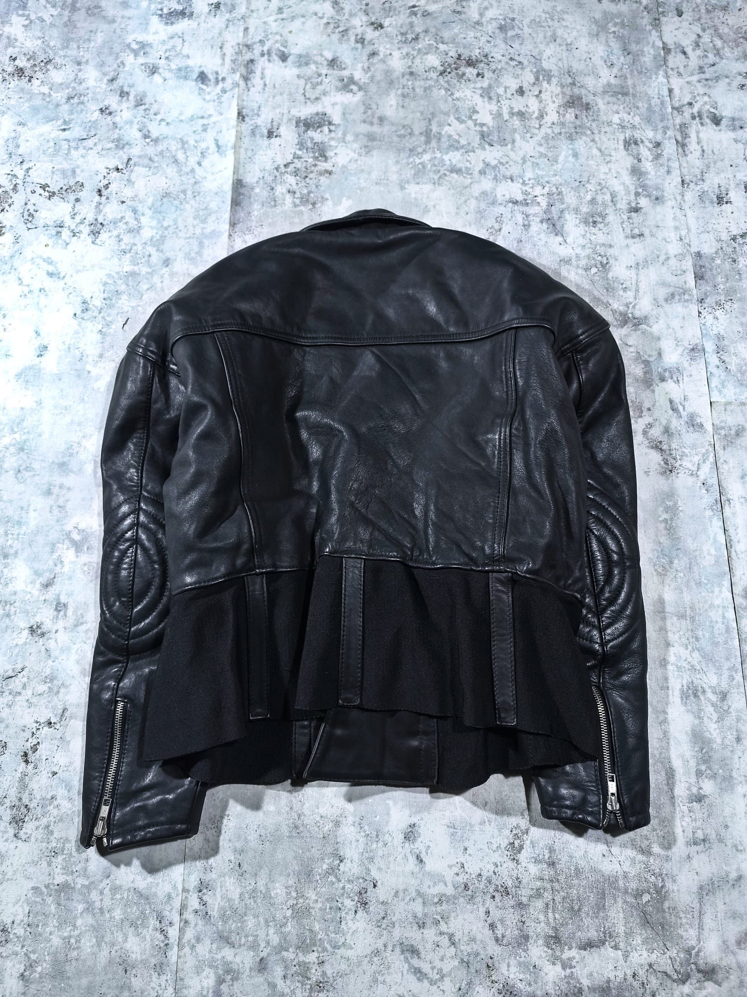 Leather Vintage Fifty Nine Club Women's Fitted Leather Jacket Size S / US 4 / IT 40 - 6 Thumbnail