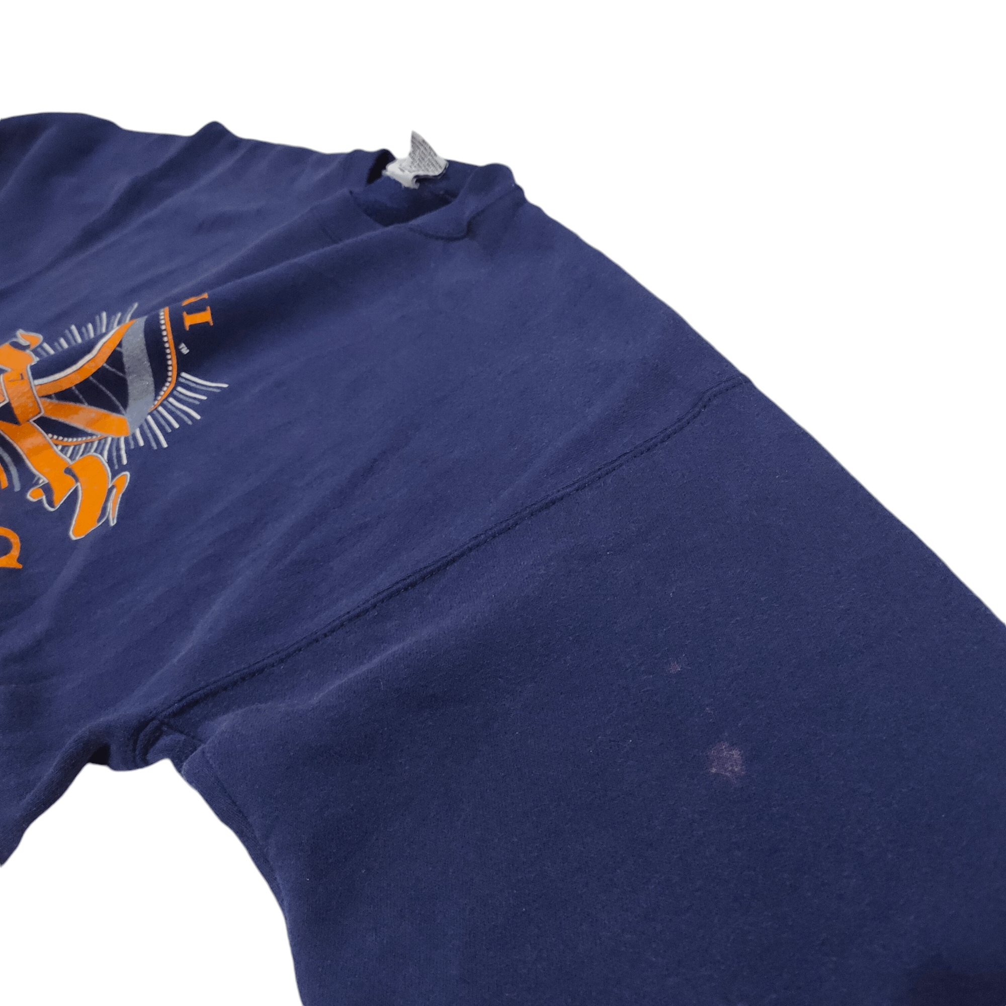 Vintage Vintage 90s Illinois Crewneck Sweatshirt Size US XL / EU 56 / 4 - 6 Thumbnail