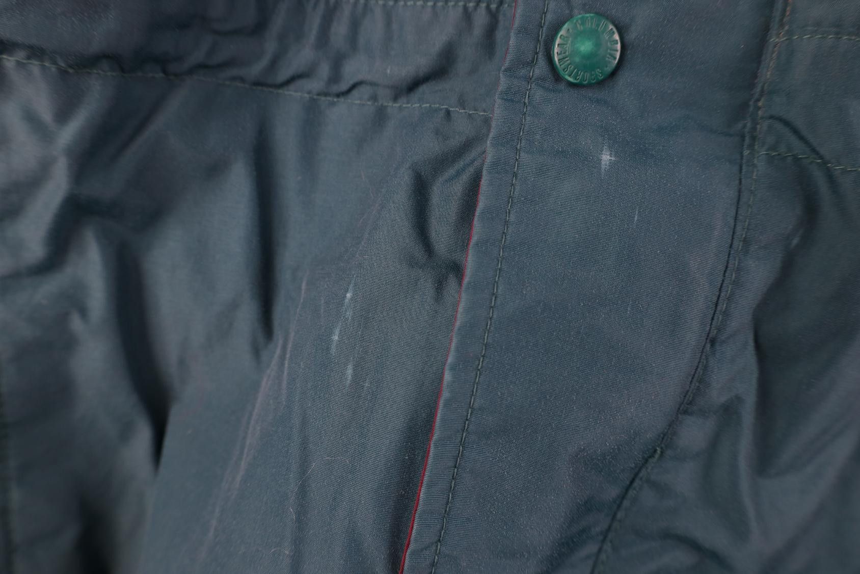 Columbia Vintage90s Columbia Hooded Rain Parka Jacket Coat Green Size US M / EU 48-50 / 2 - 5 Thumbnail