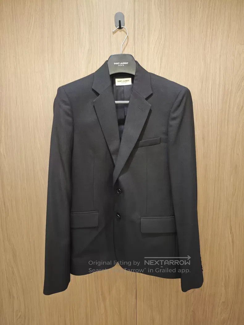 Saint Laurent Paris Saint Laurent Paris Classic notch lapel suit i Size US M / EU 48-50 / 2 - 1 Thumbnail