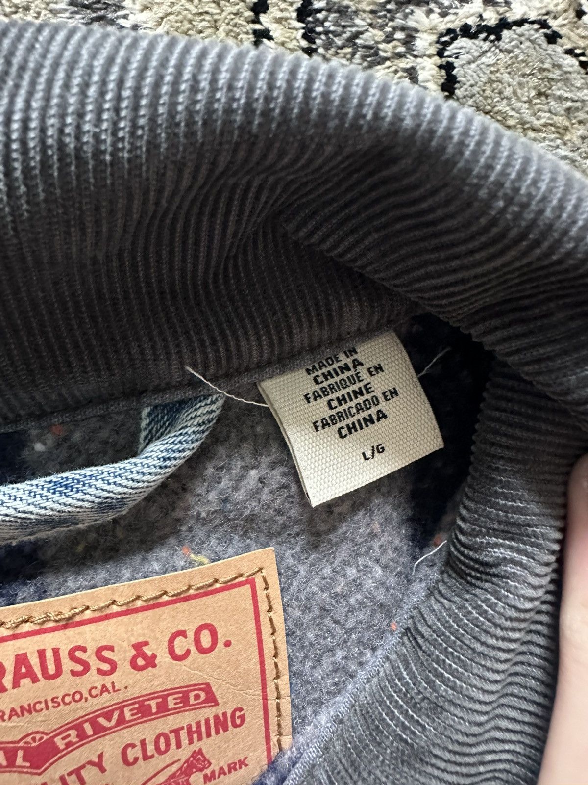 Levi's × Stussy Stussy Levi’s Embossed Trucker Jacket Size US L / EU 52-54 / 3 - 8 Thumbnail