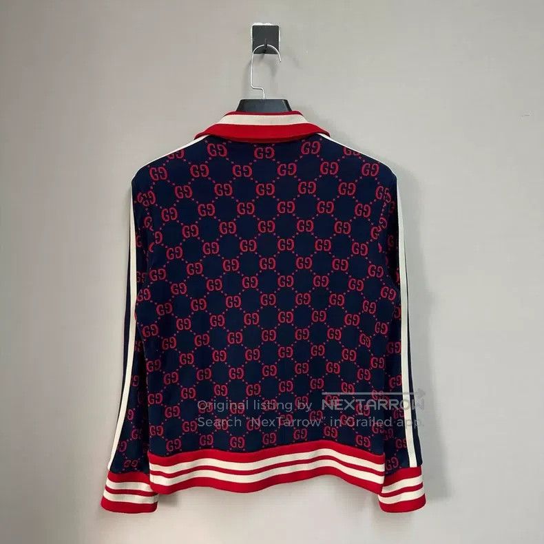 Gucci Gucci Double G full-printed zipper jacket Size US L / EU 52-54 / 3 - 2 Thumbnail